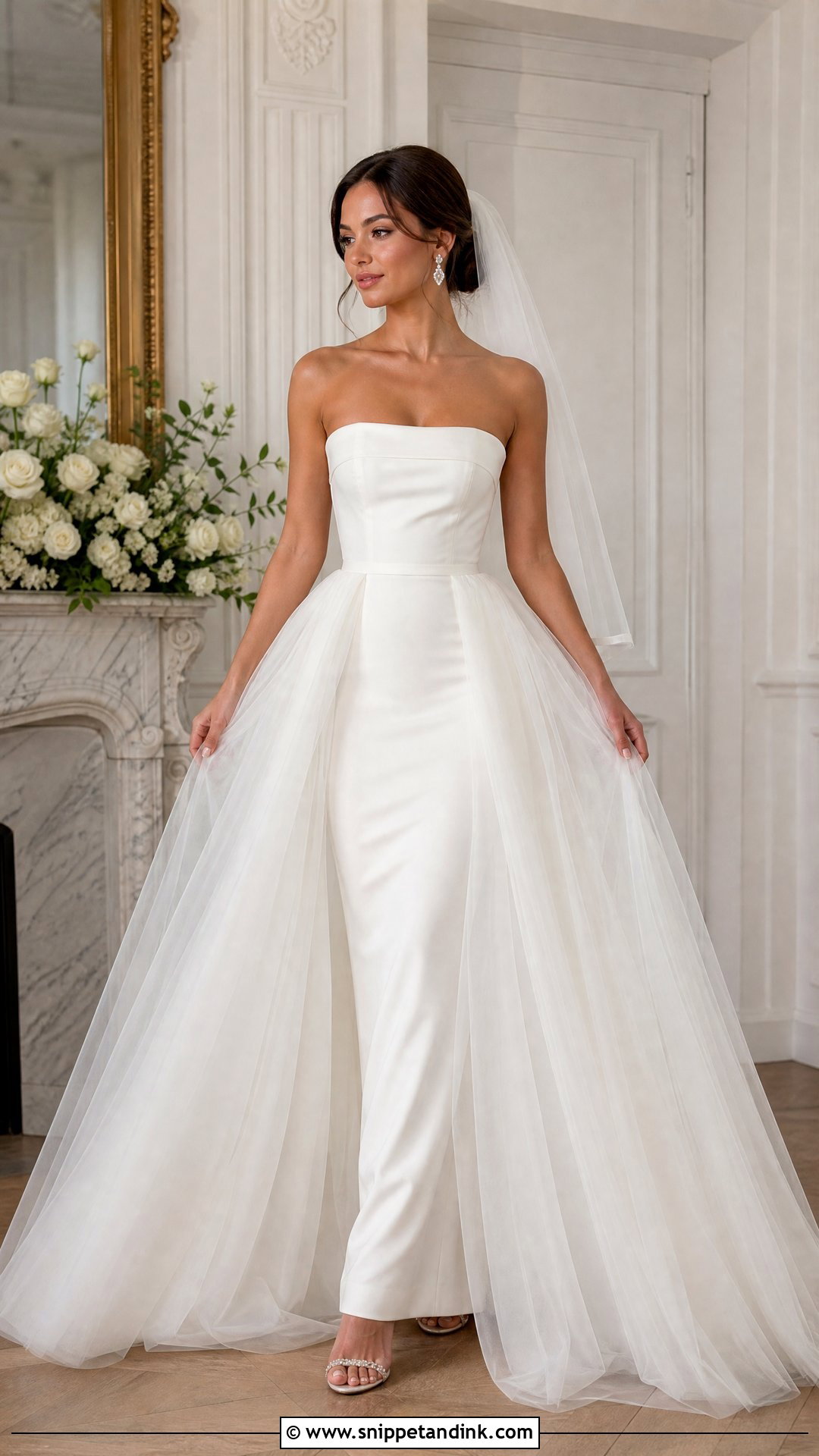 Wedding Dress With Overskirt - Snippet and Ink - 25 New Wedding Dresses