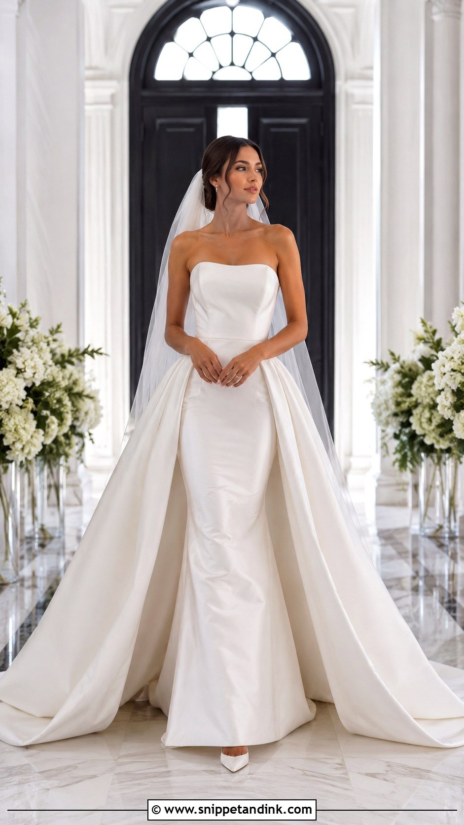 Wedding Dress With Overskirt - Snippet and Ink - 25 Wedding Dresses 2025 Bride