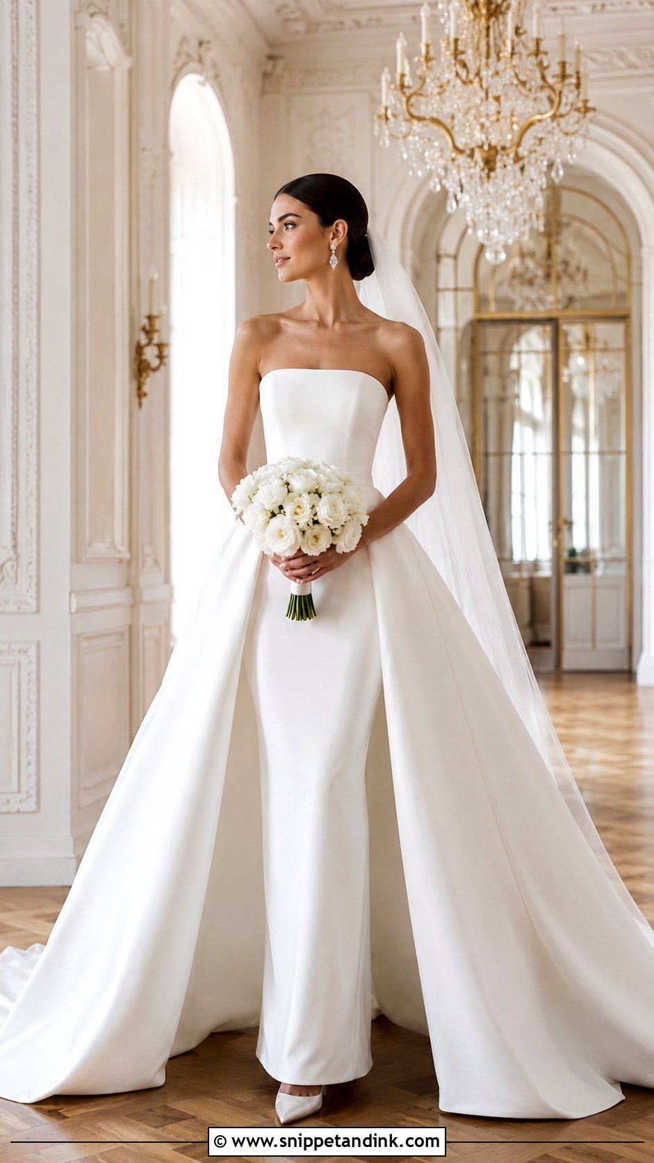 Wedding Dress With Overskirt - Snippet and Ink - 20 I Said Yes to the Dress Ideas