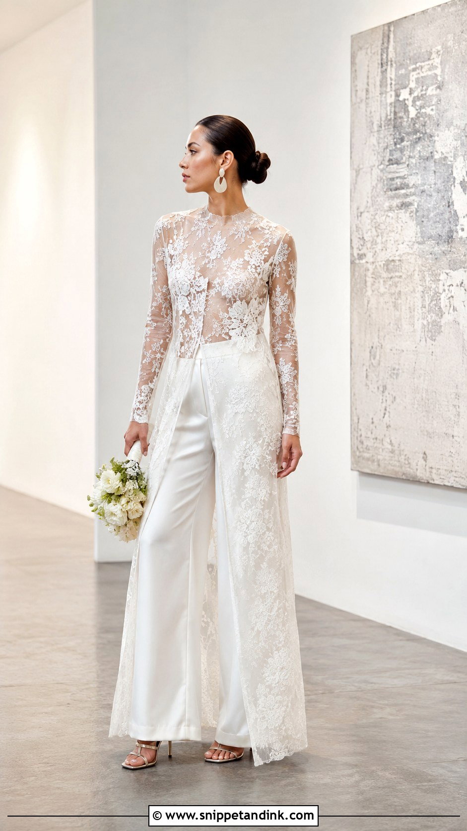 Wedding Dress With Pants - Snippet and Ink - 25 Weird Wedding Dress Ideas