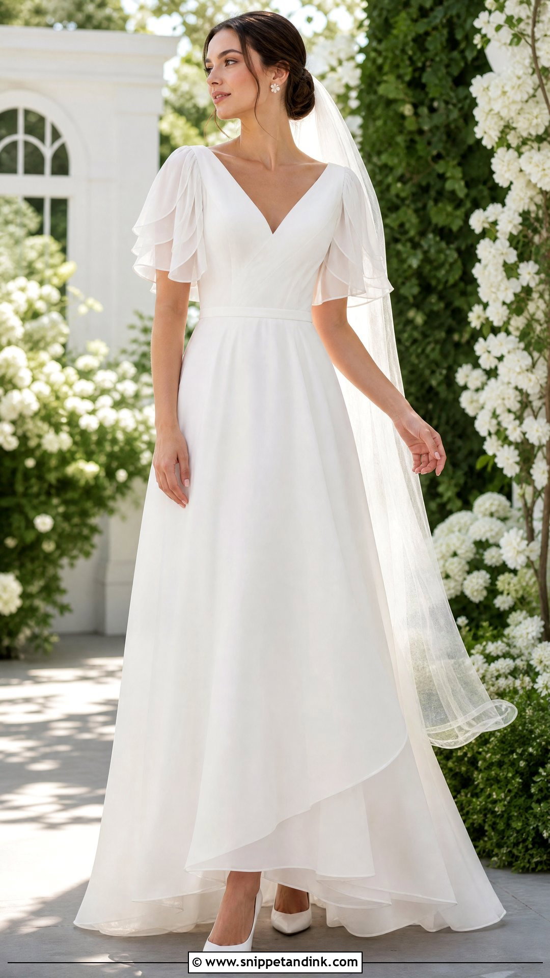 Wedding Dress With Petal Sleeves - Snippet and Ink - 20 Sleeves for Wedding Dress