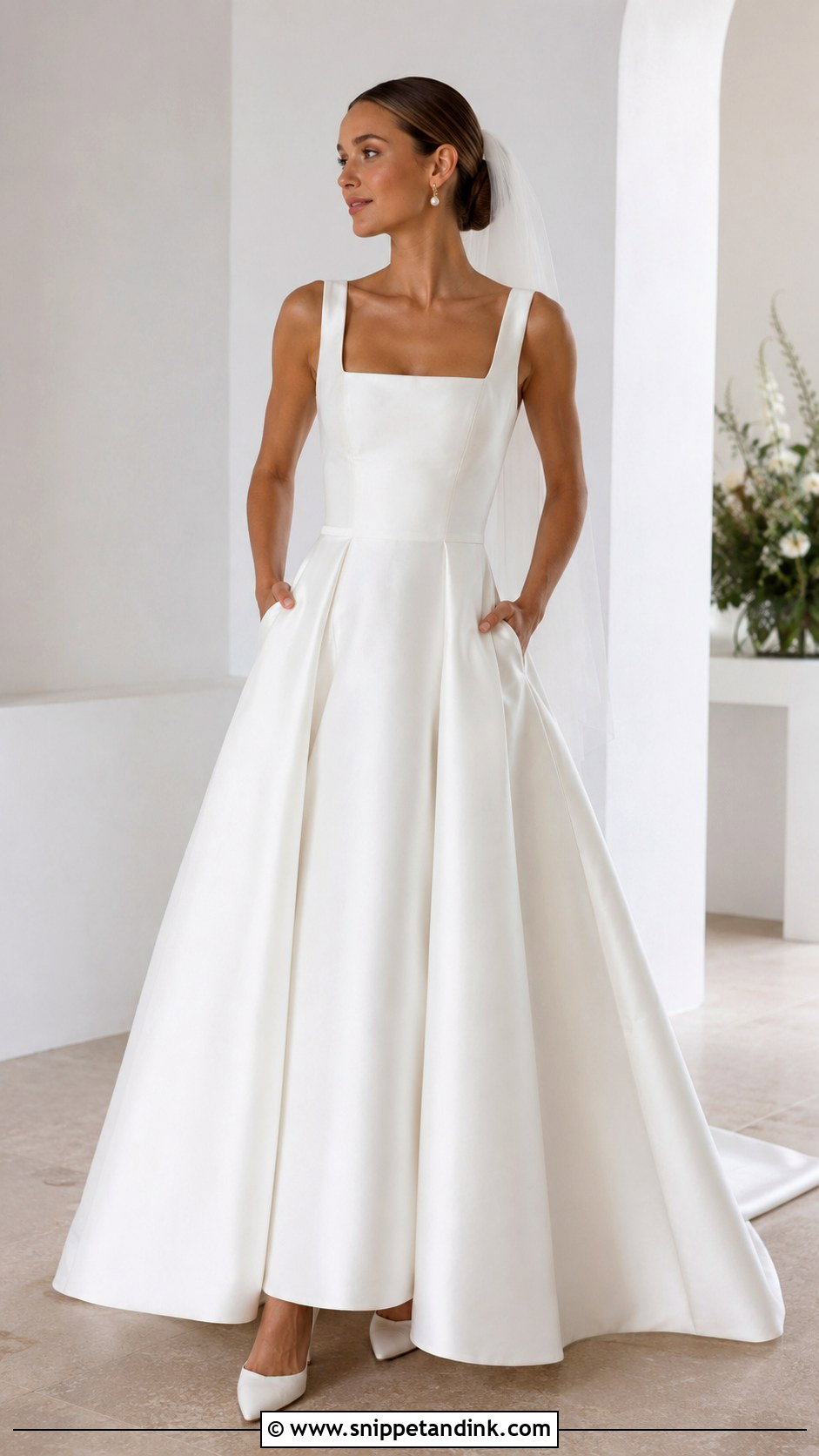Wedding Dress With Pockets - Snippet and Ink - 20 Full Wedding Dresses