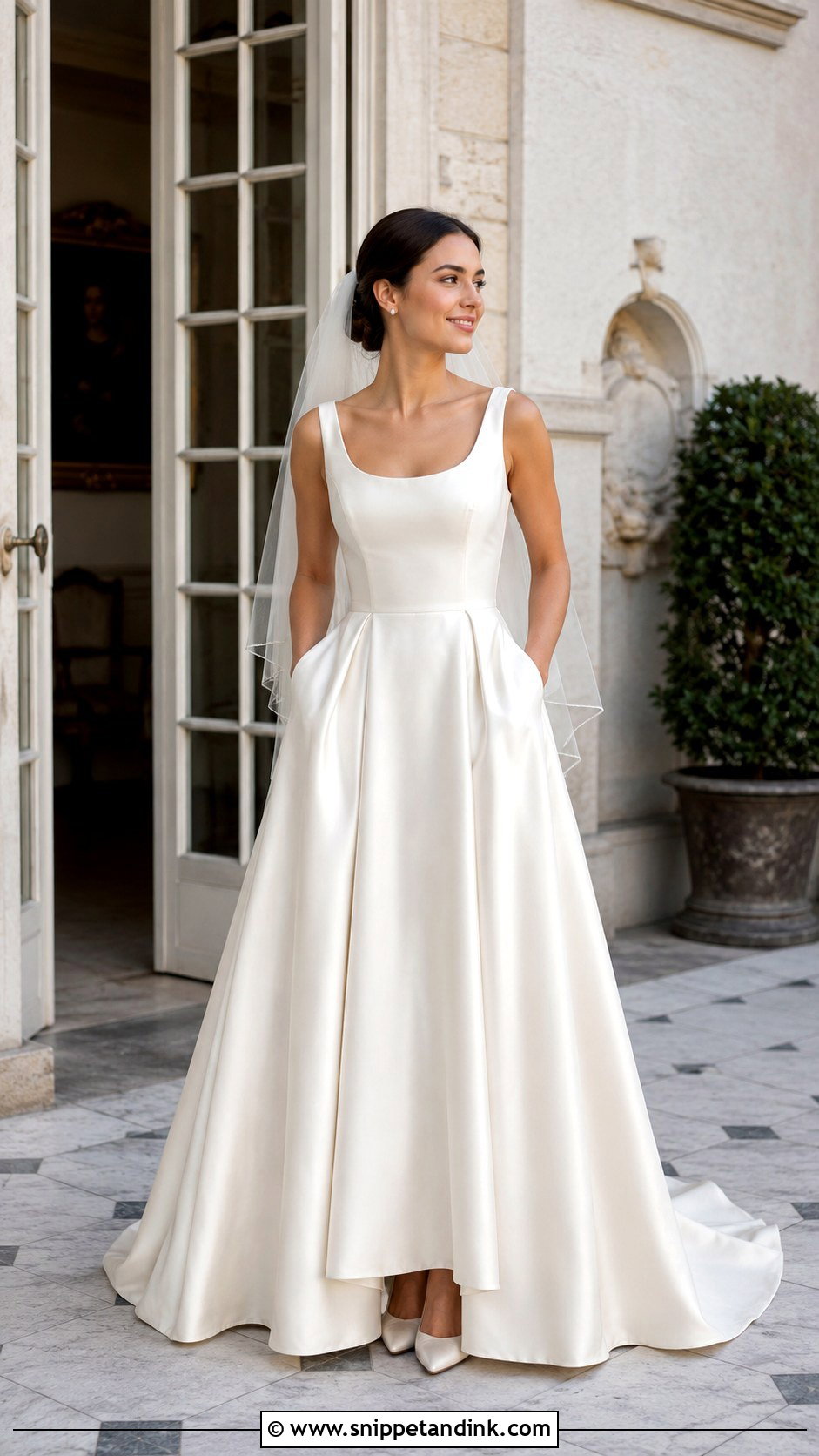 Wedding Dress With Pockets - Snippet and Ink - 20 Comfortable Wedding Dress Ideas
