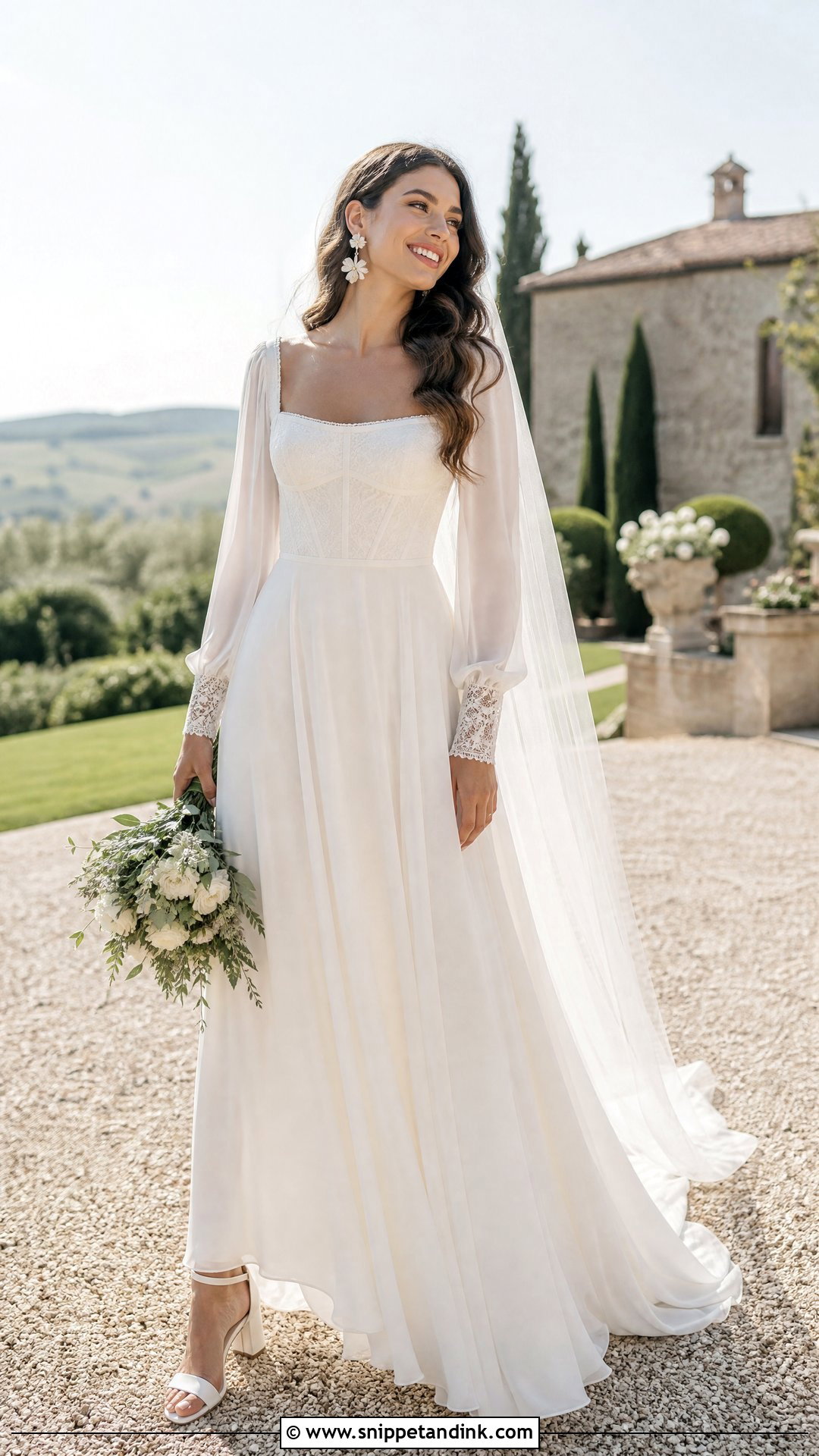 Wedding Dress With Poet Sleeves - Snippet and Ink - 20 Sleeves for Wedding Dress