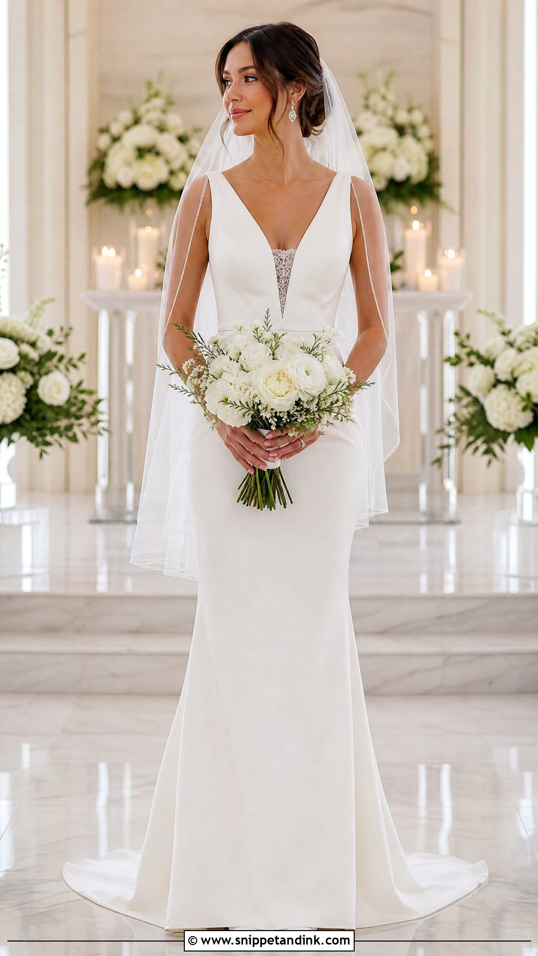Wedding Dress With Removable Modesty Panel - Snippet and Ink - 20 Wedding Dress Transformation Ideas