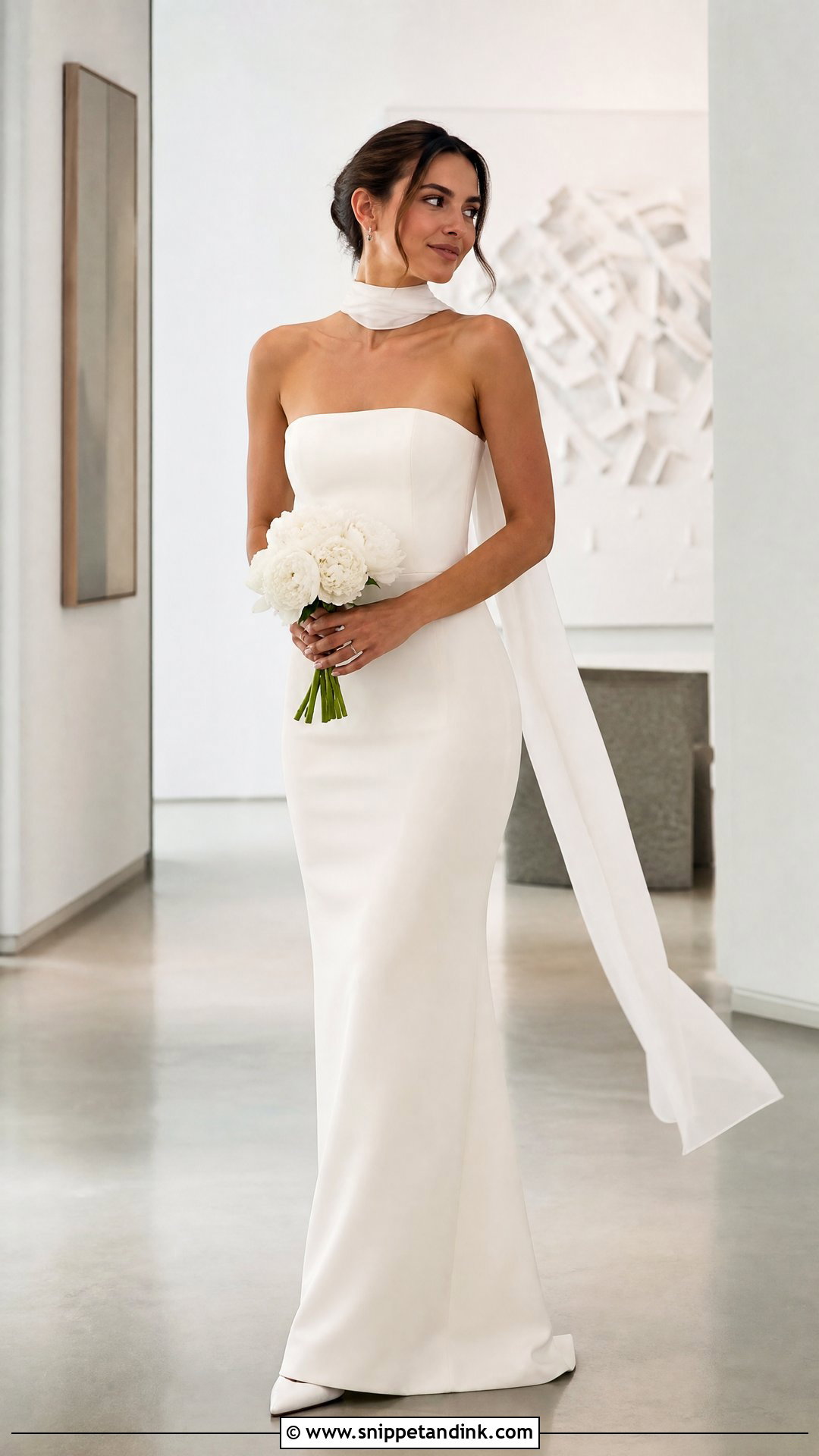 Wedding Dress With Scarf - Snippet and Ink - 25 Wedding Dresses 2026 Bride