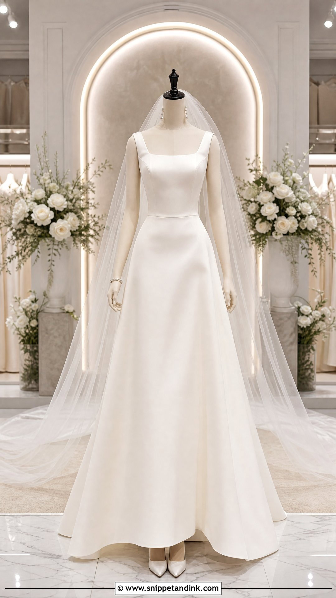 Wedding Dress on Mannequin With Veil - Snippet and Ink - 20 Wedding Dress on Mannequin Ideas