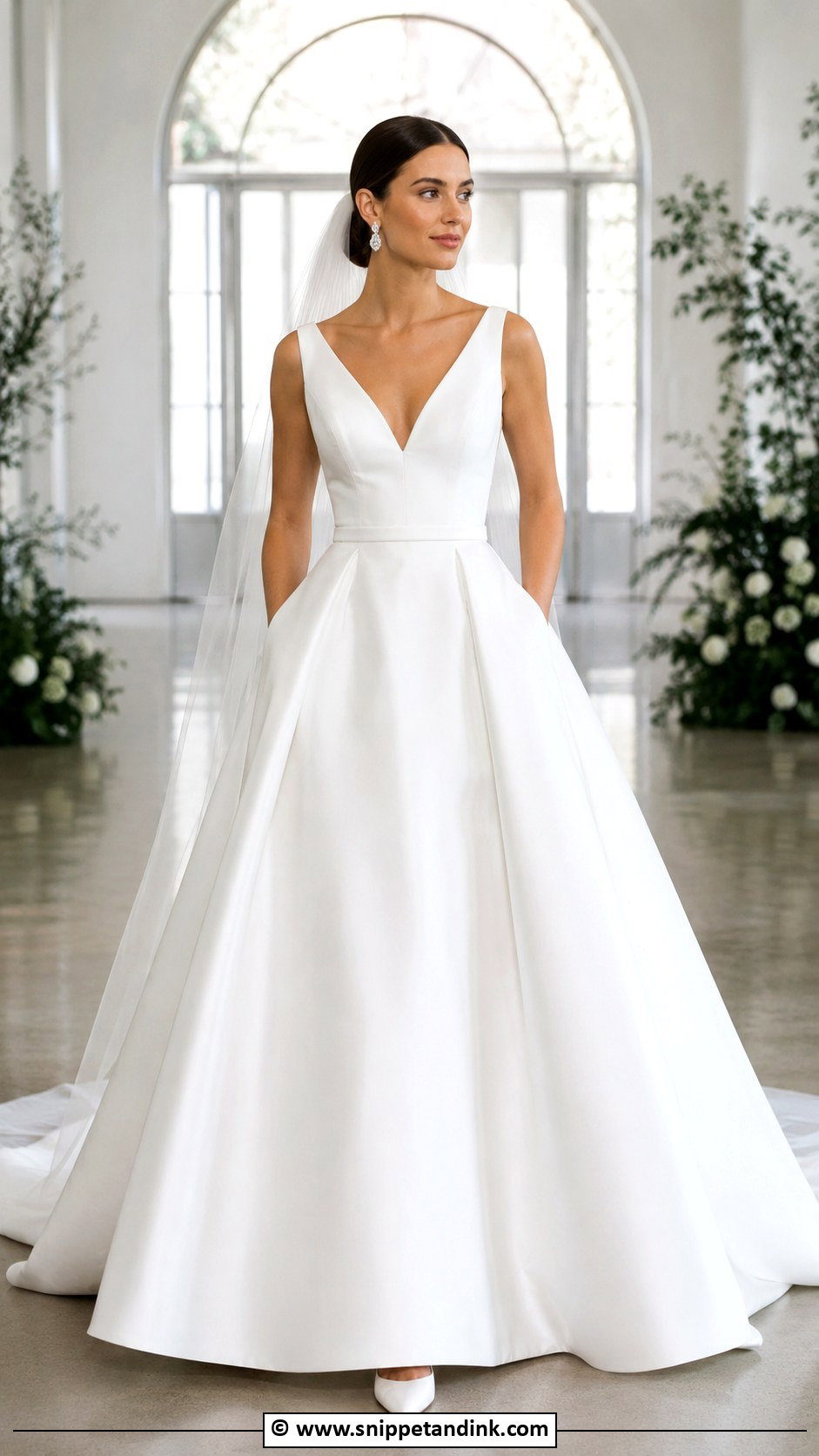 Wedding Gown With Pockets - Snippet and Ink - 35 Wedding Gown Ideas