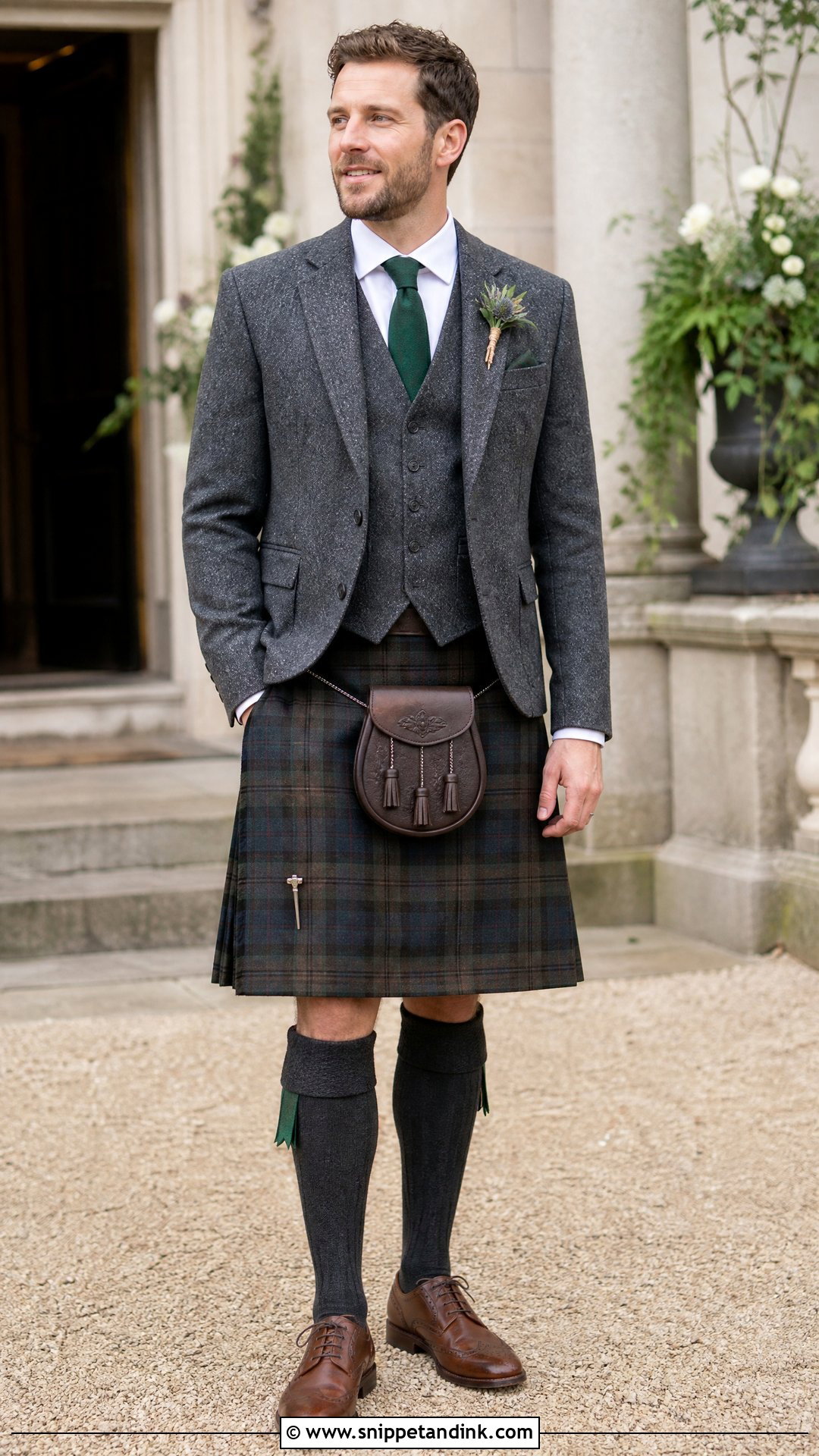 Wedding Guest Kilt Outfit - Snippet and Ink - 20 Wedding Kilt Ideas
