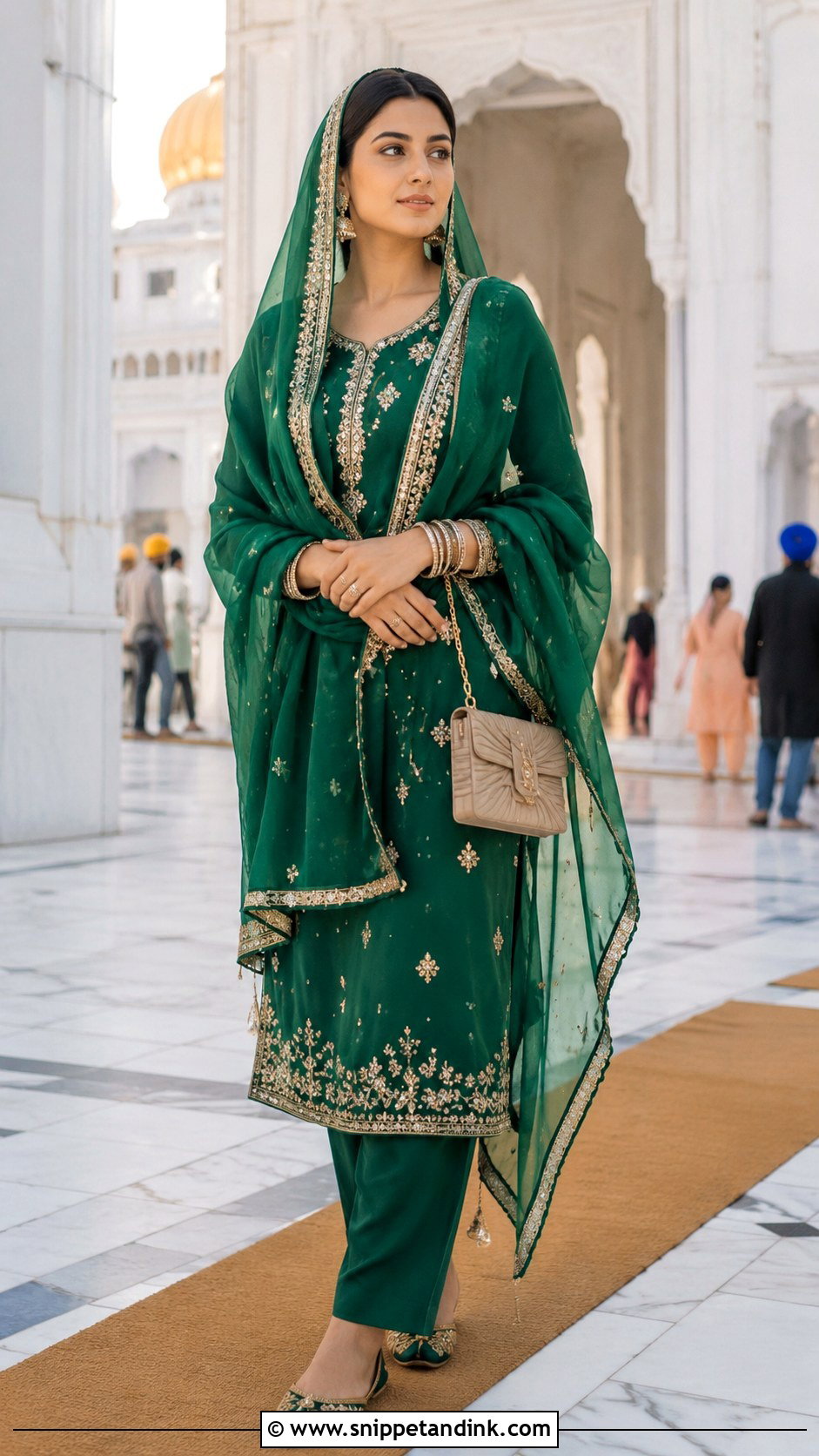 Wedding Guest Salwar Suit For Sikh Wedding - Snippet and Ink - 25 Sikh Wedding Dress Ideas
