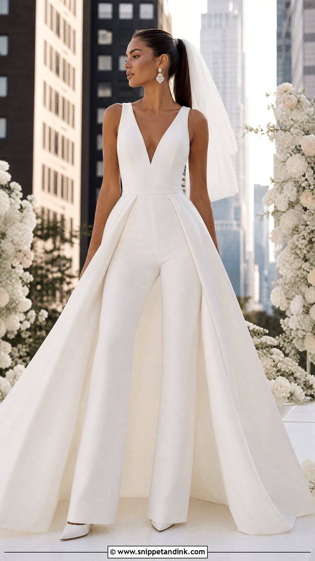 Wedding Jumpsuit With Detachable Skirt - Snippet and Ink - 25 Wedding Dress with Detachable Skirt Ideas