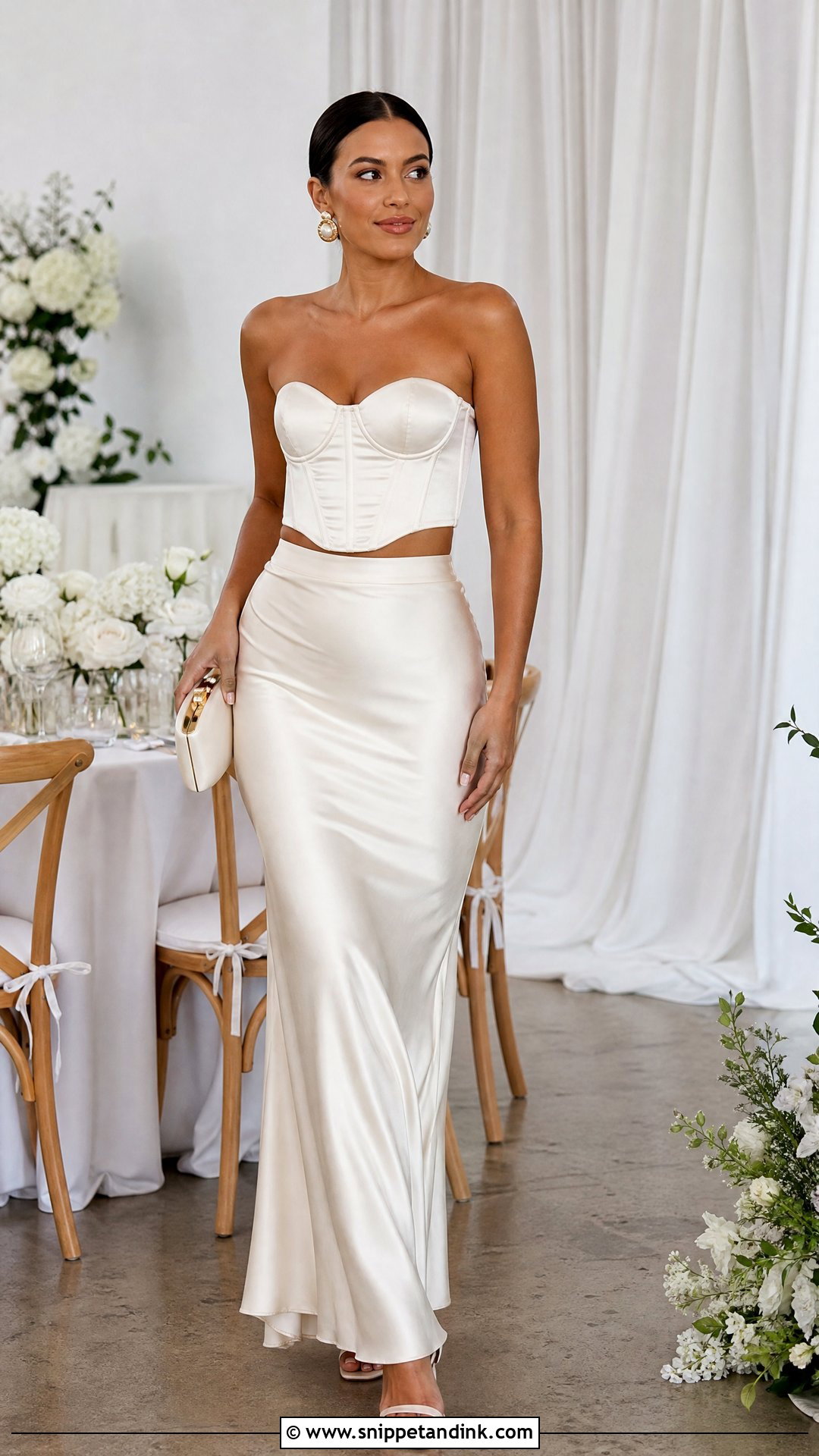 Wedding Reception Two Piece Set - Snippet and Ink - 20 Wedding Wardrobe Ideas