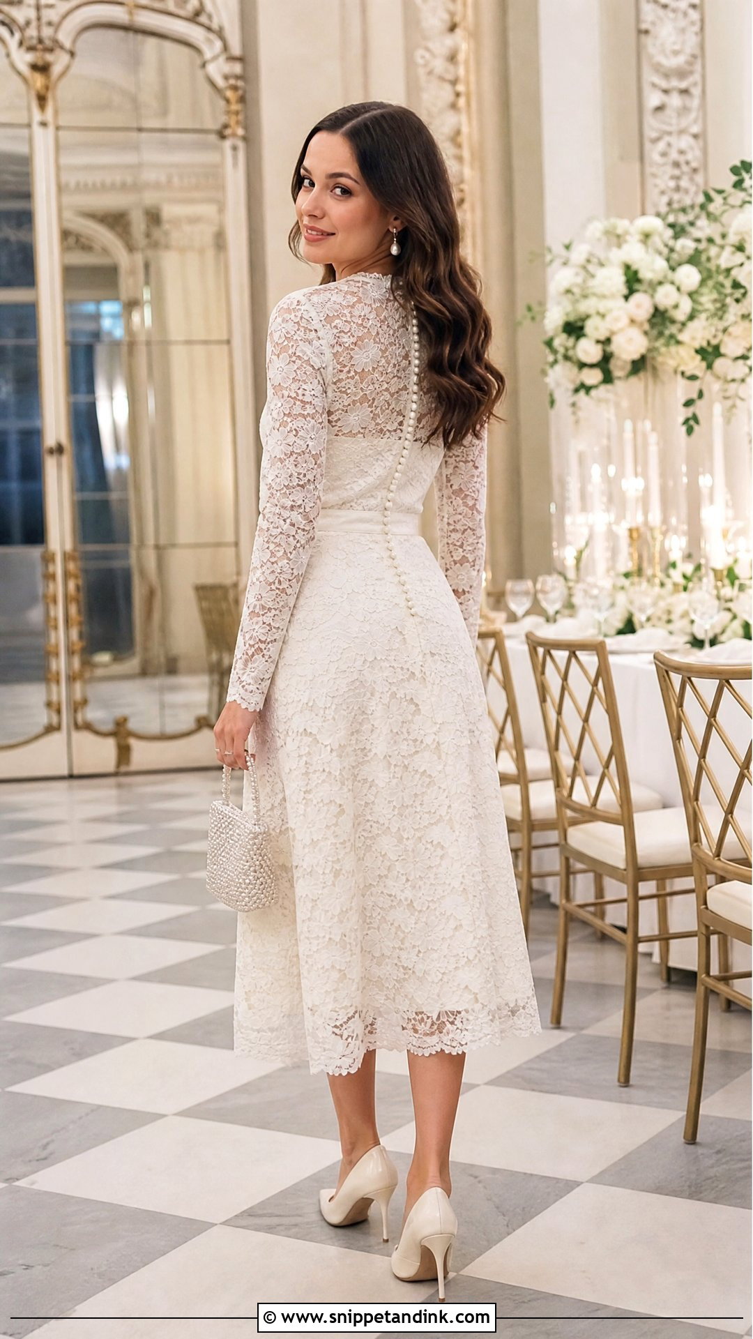 Wedding Reception Vintage Dress - Snippet and Ink - 20 Wedding Outfit Change Ideas