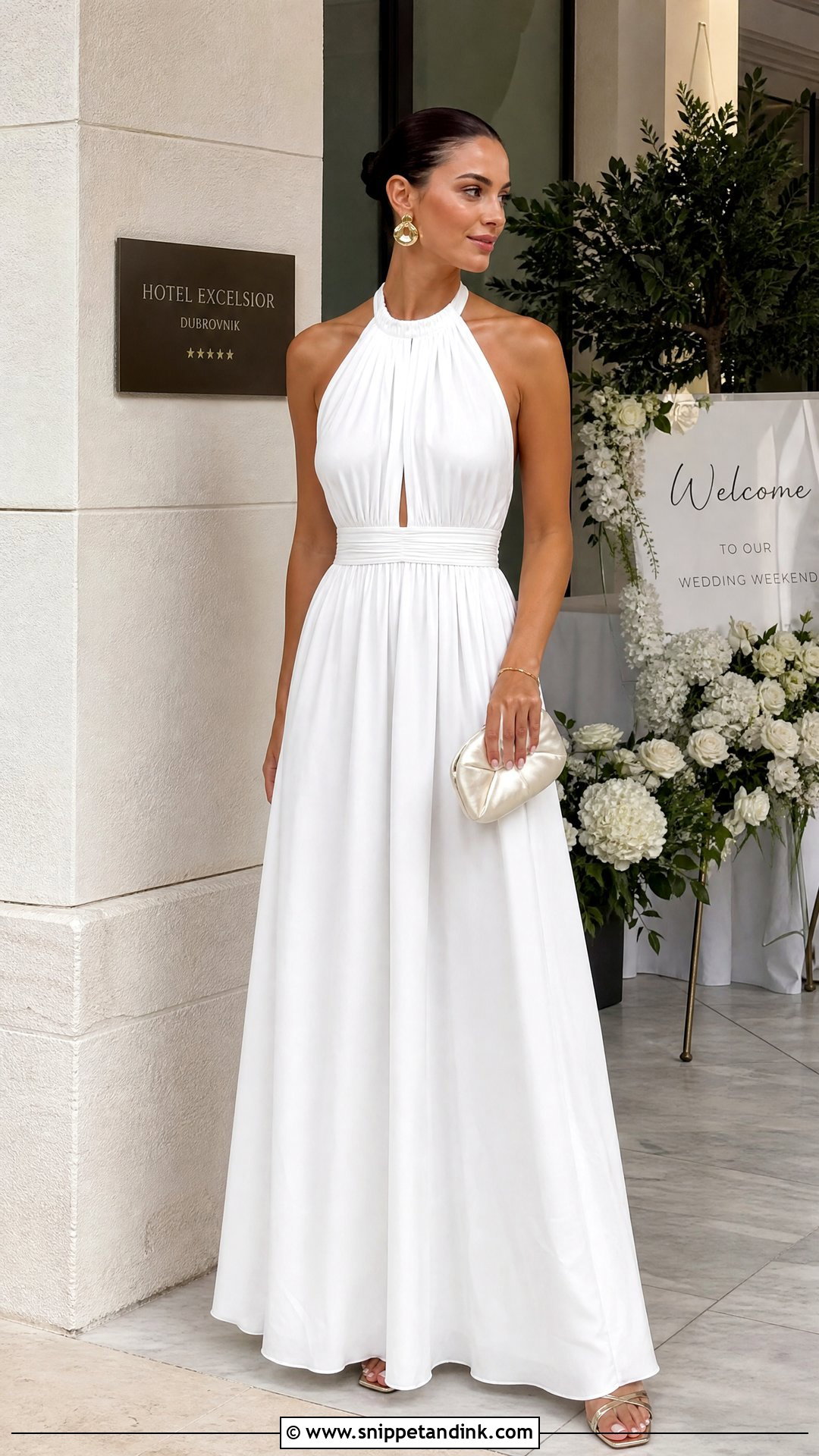 Wedding Welcome Party Maxi Dress - Snippet and Ink - 20 Wedding Wardrobe Ideas