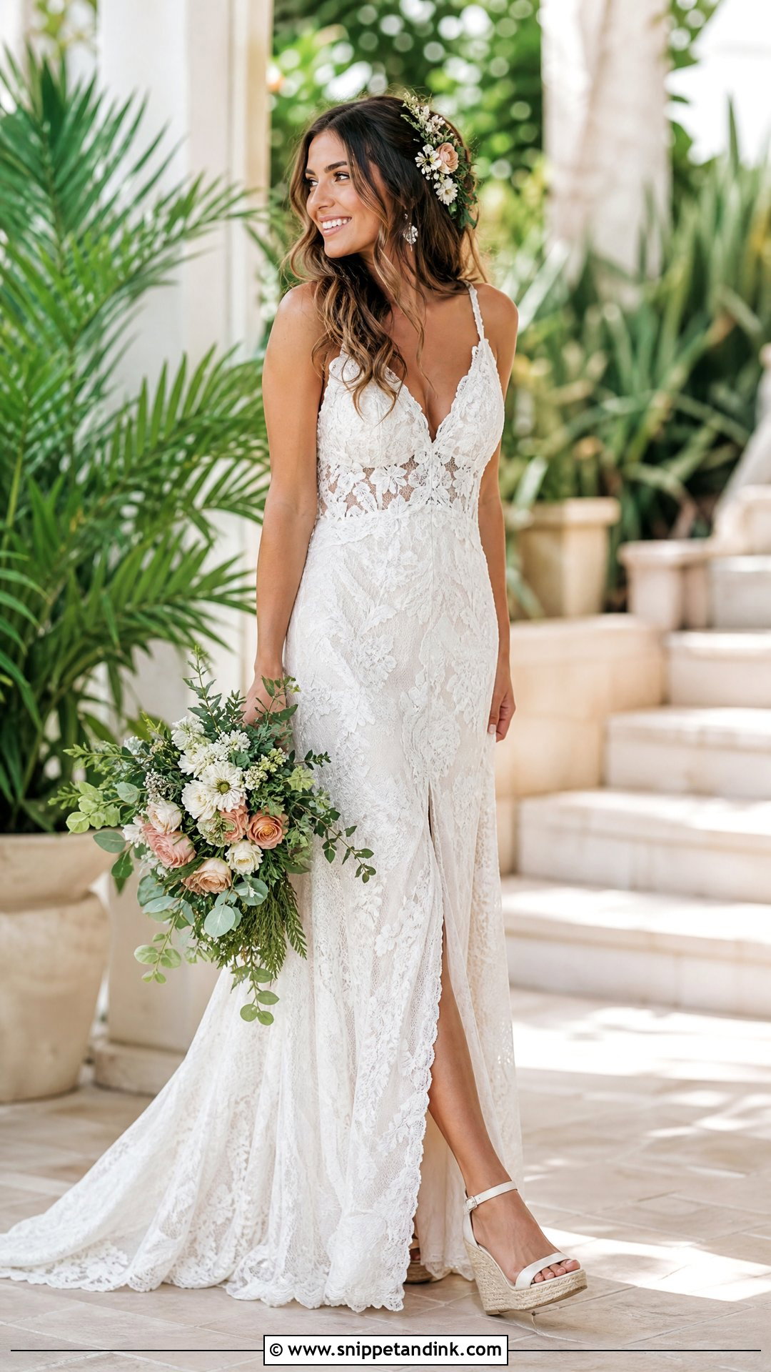 Wedge Wedding Sandals - Snippet and Ink - 25 Wedding Sandals for Bride Ideas