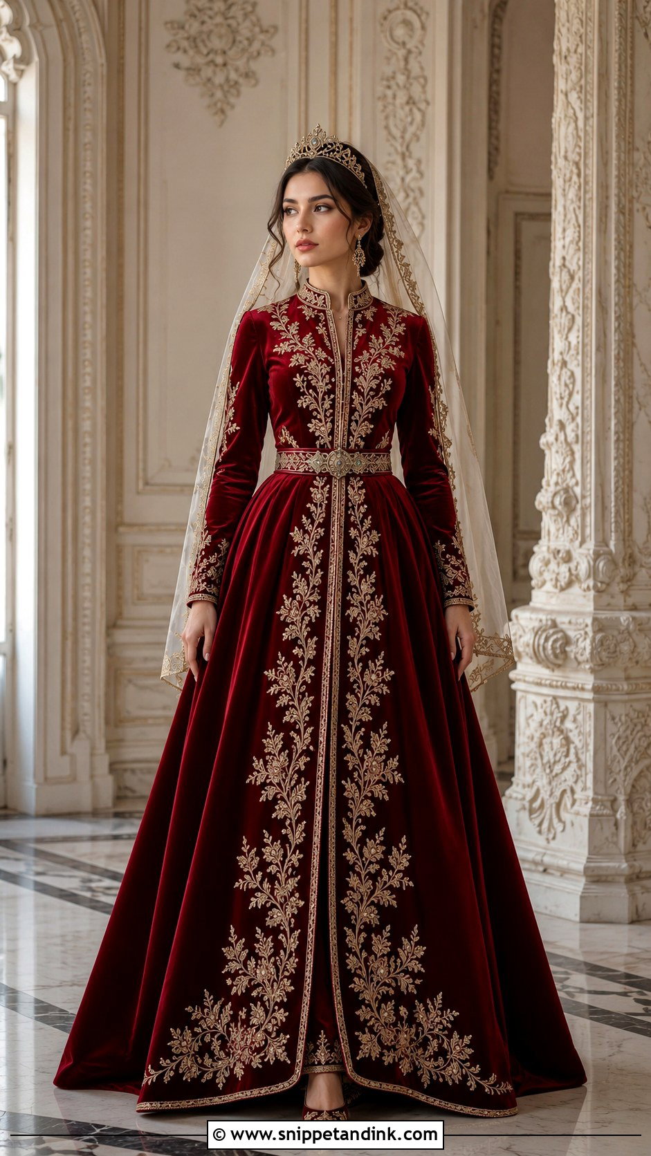 Western Armenian Inspired Wedding Dress - Snippet and Ink - 20 Armenian Wedding Dress Ideas