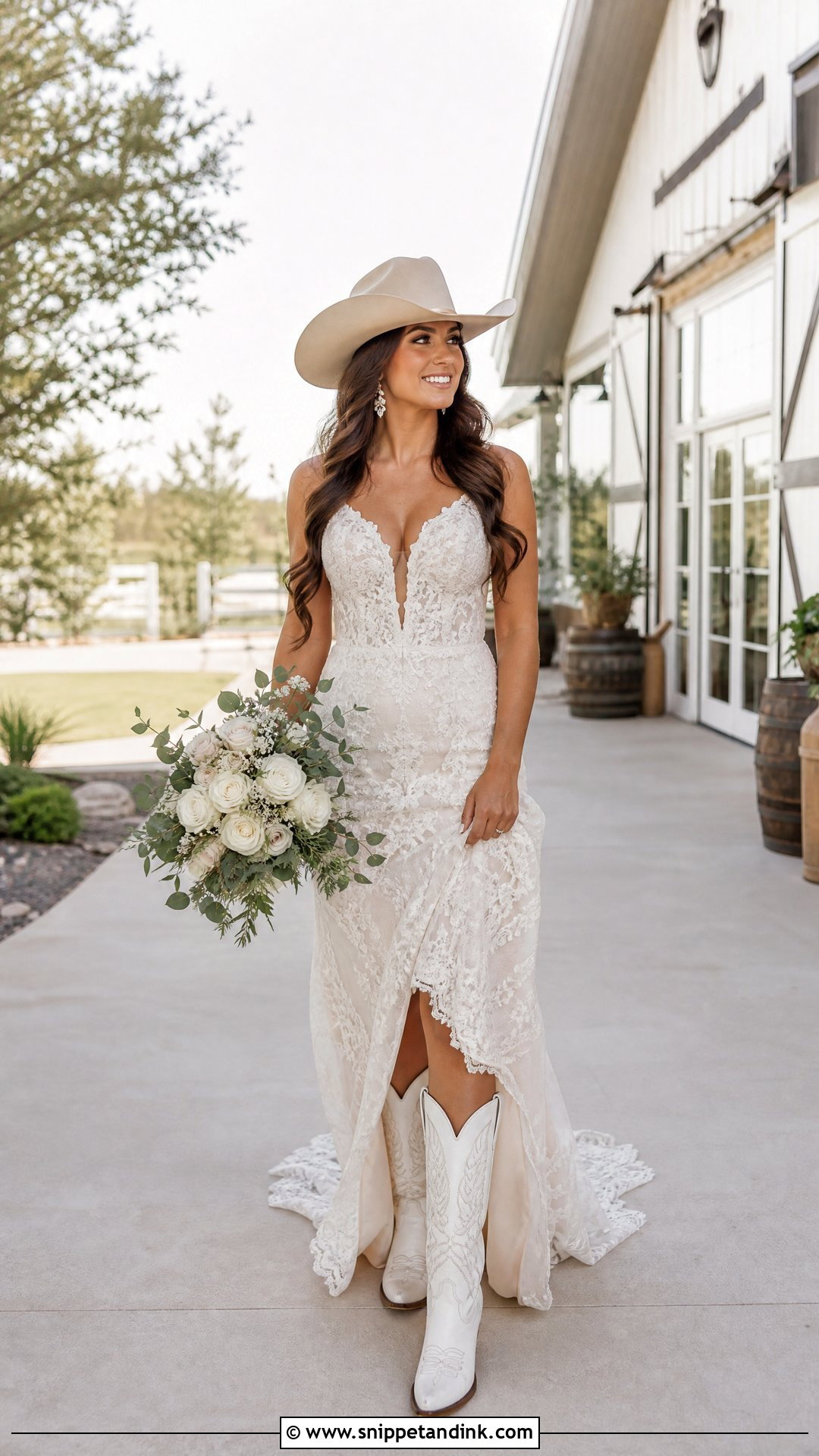 Western Bridal Dress - Snippet and Ink - 20 Bridal Dress Aesthetic Ideas