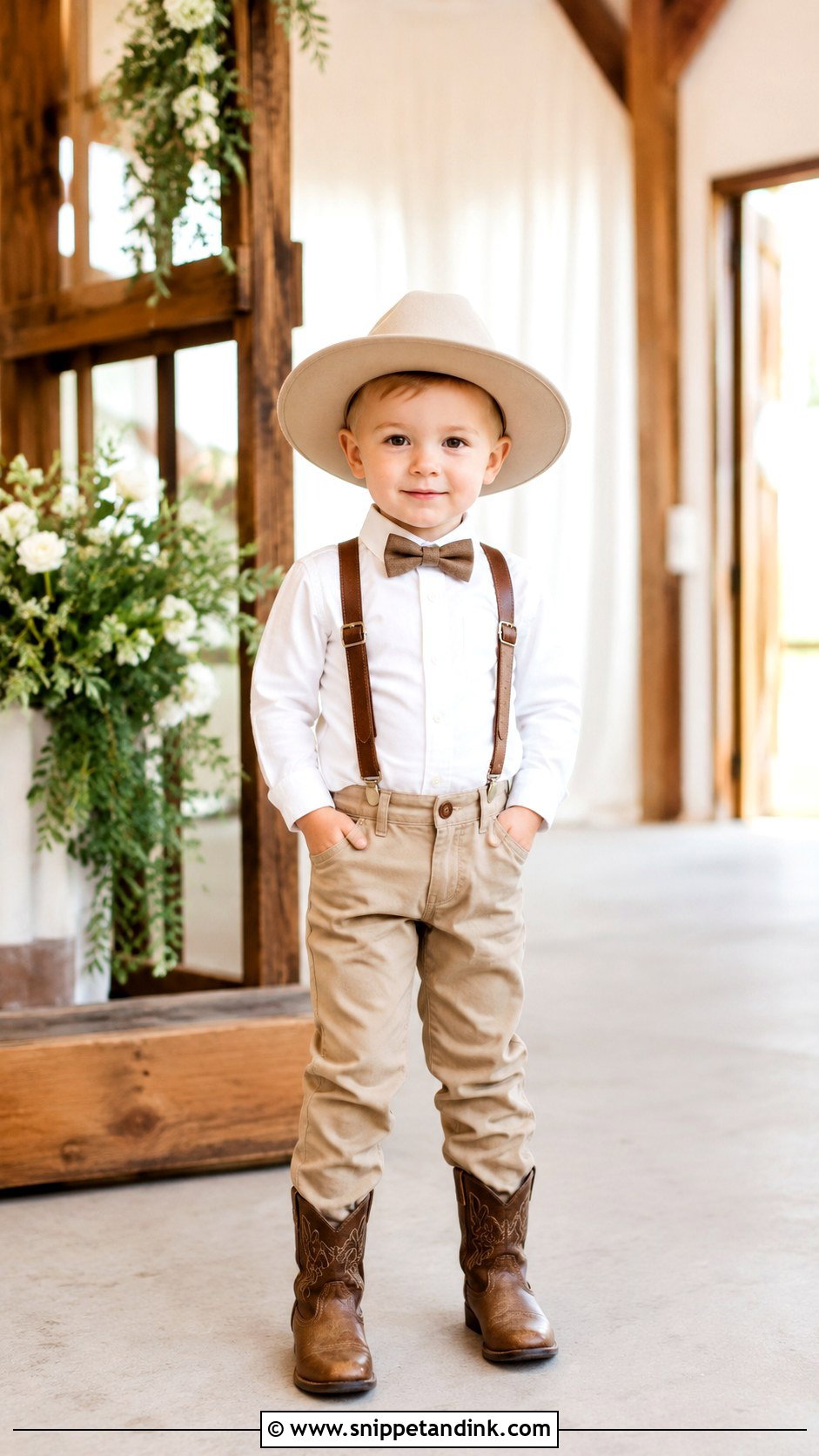 Western Ring Bearer Outfit With Suspenders - Snippet and Ink - 20 Western Ring Bearer Outfit Ideas