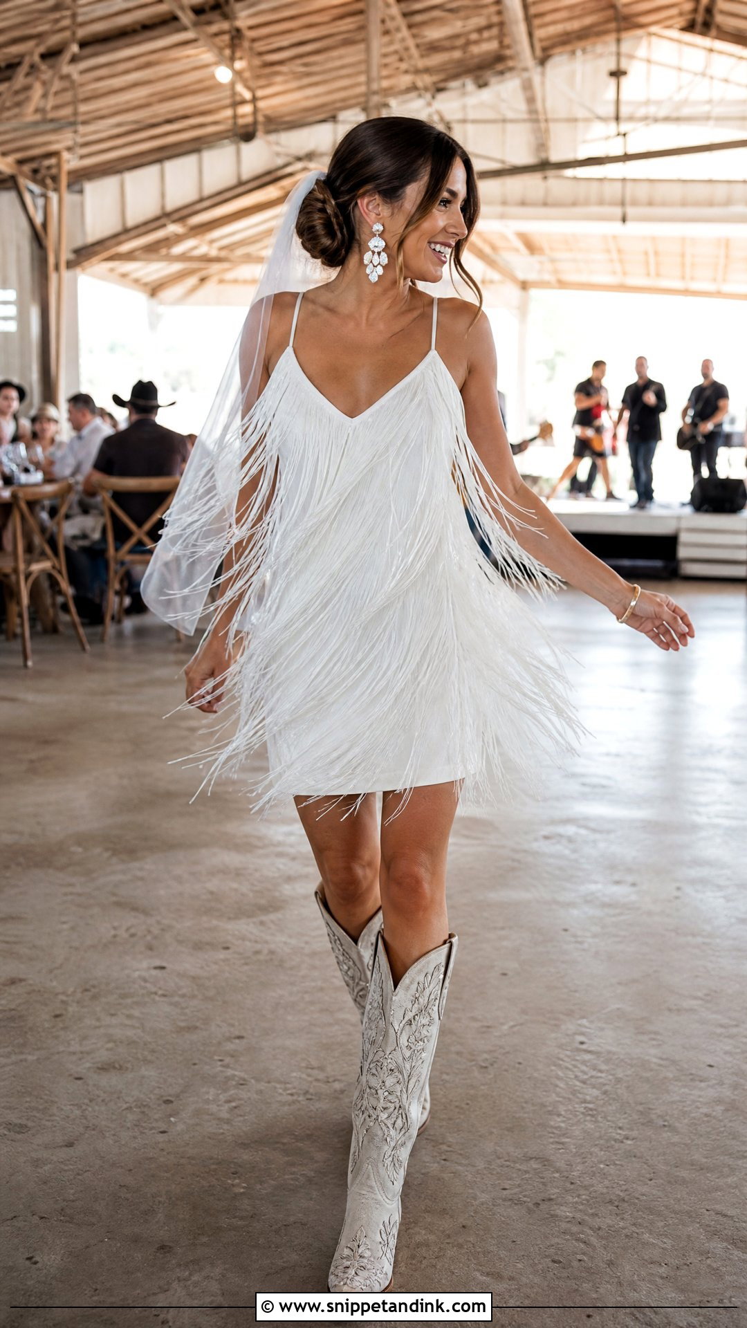 Western Wedding Reception Dress - Snippet and Ink - 20 Western Style Wedding Dresses
