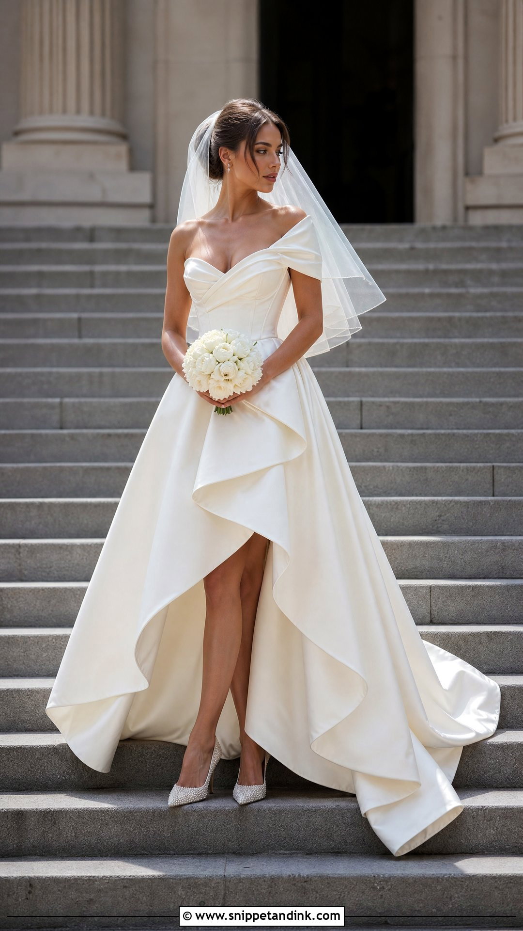 Westwood High Low Wedding Dress - Snippet and Ink - 20 Westwood Wedding Dress Ideas