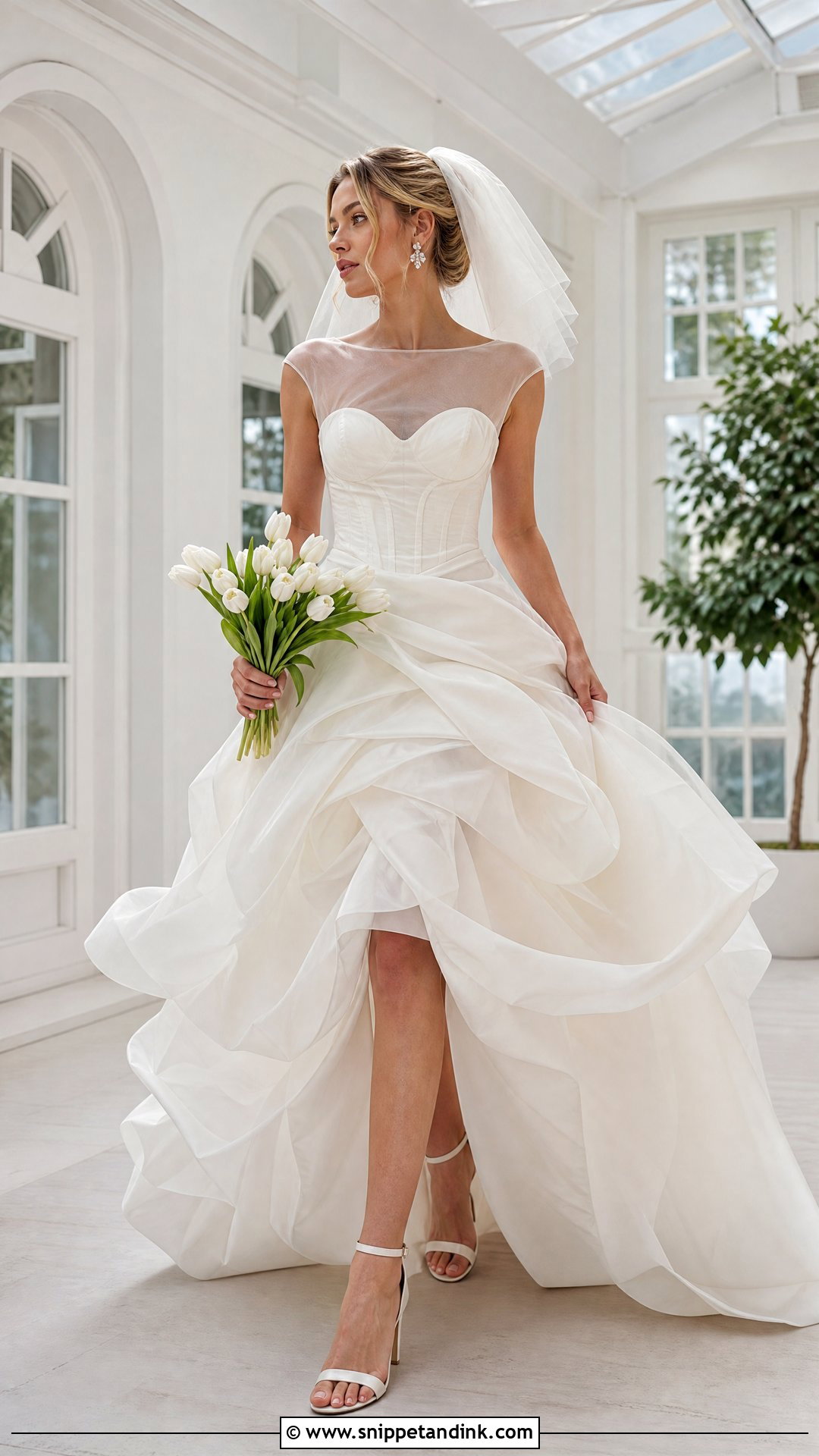 Westwood Organza Wedding Dress - Snippet and Ink - 20 Westwood Wedding Dress Ideas