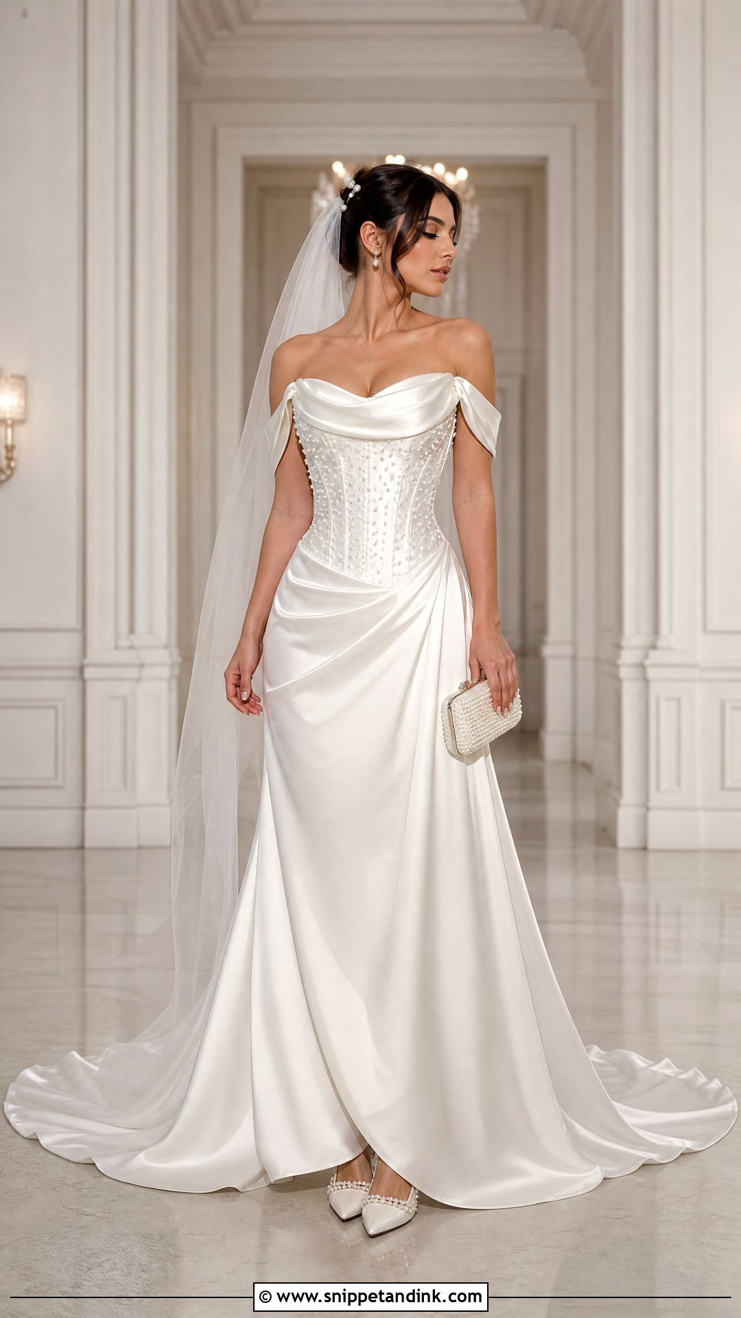 Westwood Pearl Wedding Dress - Snippet and Ink - 20 Westwood Wedding Dress Ideas