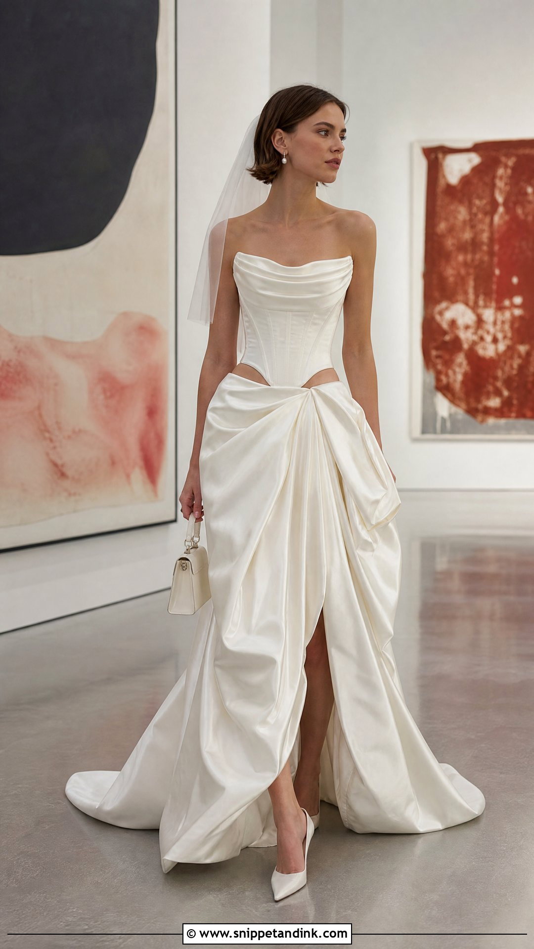Westwood Two Piece Wedding Dress - Snippet and Ink - 20 Westwood Wedding Dress Ideas