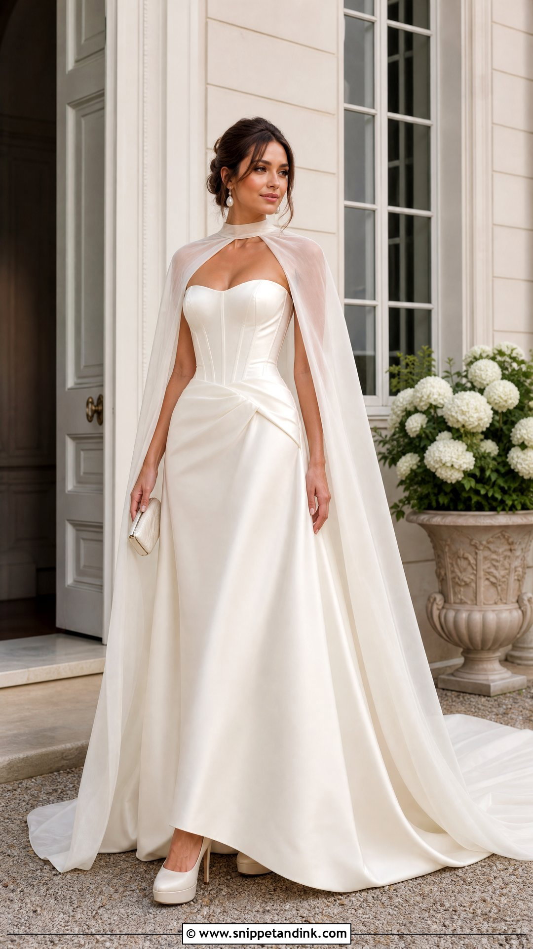 Westwood Wedding Dress With Cape - Snippet and Ink - 20 Westwood Wedding Dress Ideas