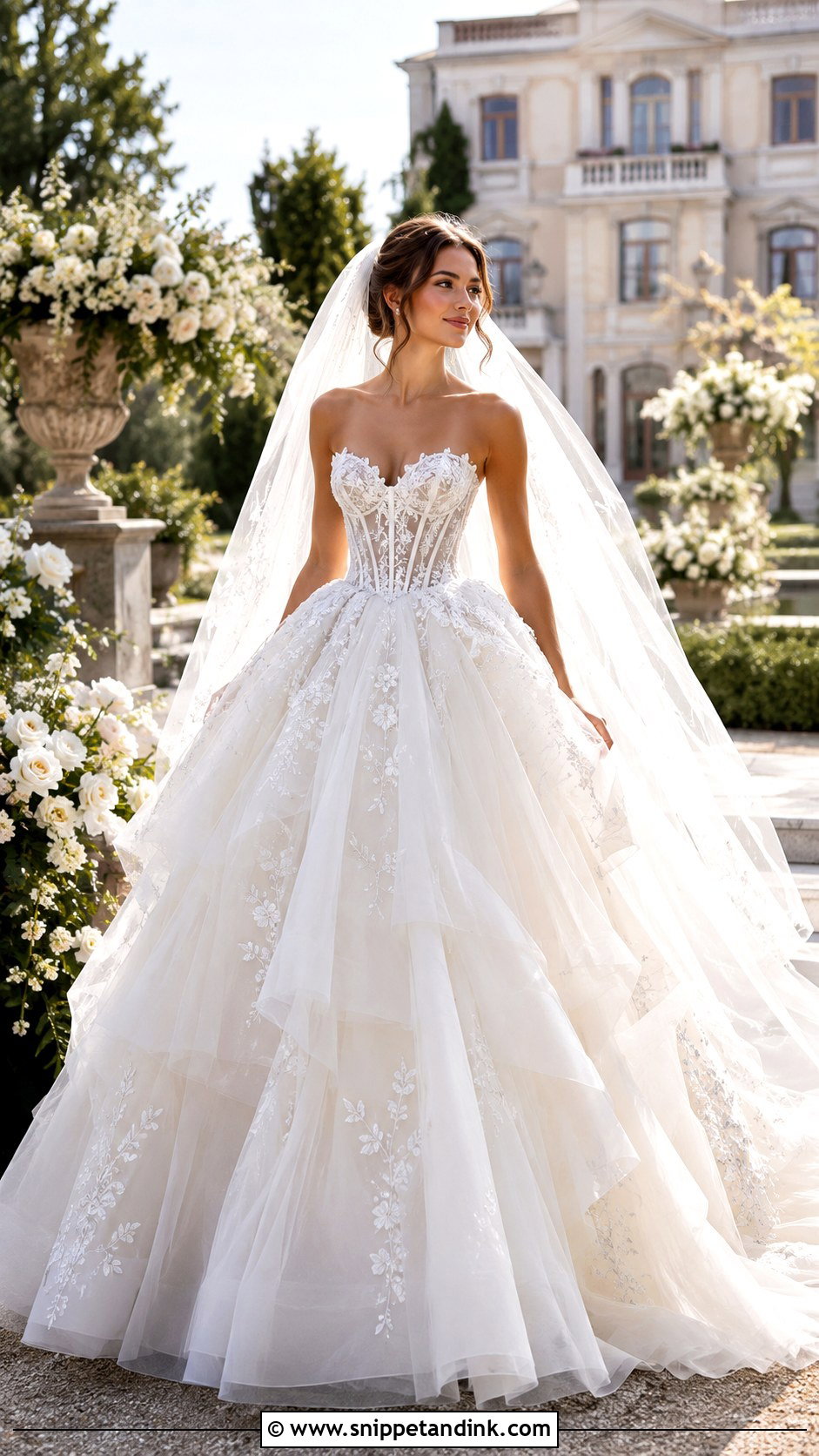 Whimsical Ball Gown Wedding Dress - Snippet and Ink - 30 Whimsy Wedding Dress Ideas