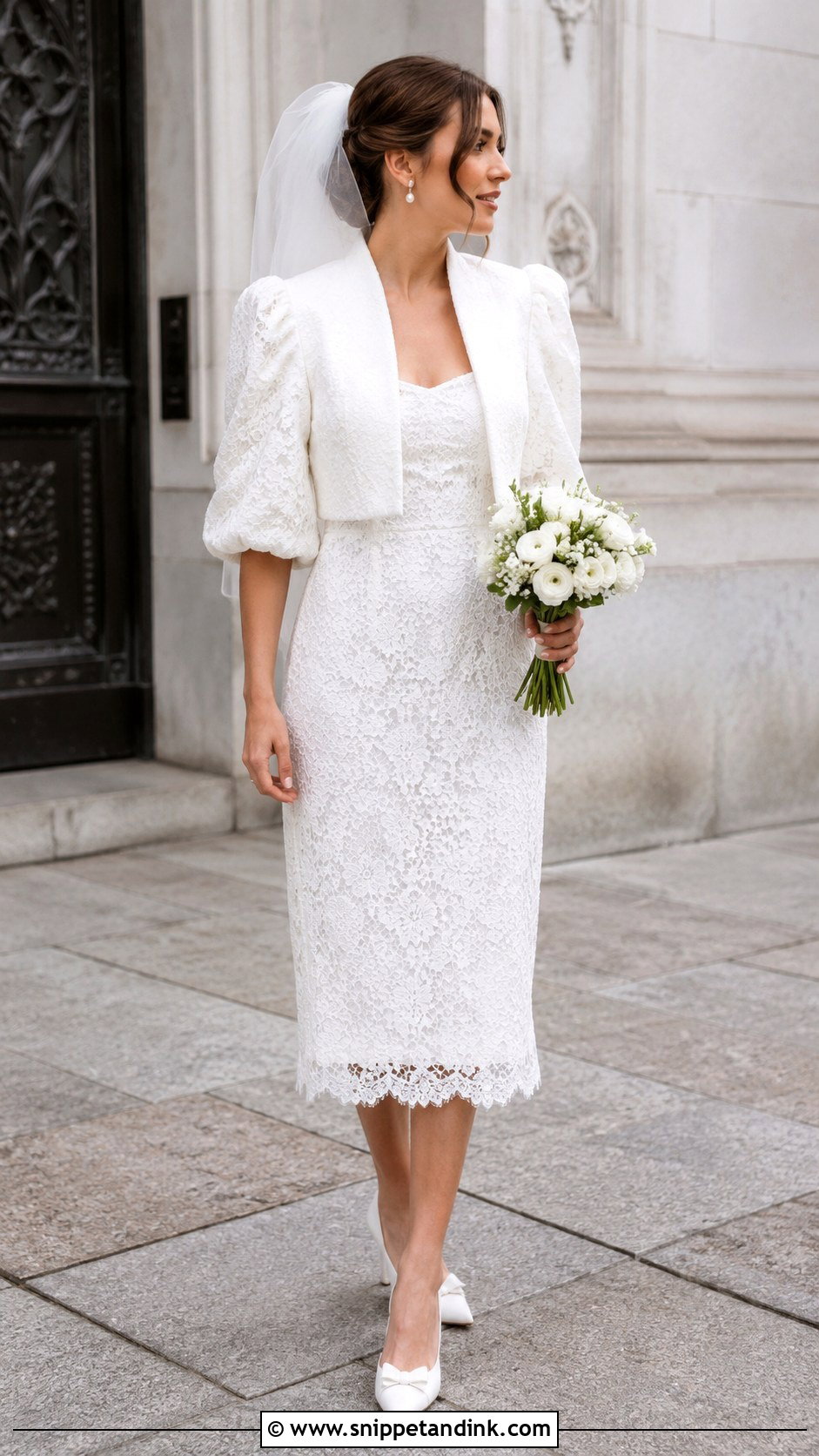 Whimsical Courthouse Wedding Dress - Snippet and Ink - 30 Whimsy Wedding Dress Ideas
