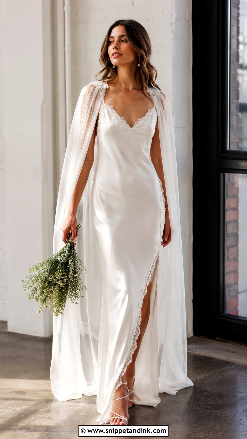 Whimsical Slip Wedding Dress - Snippet and Ink - 30 Whimsy Wedding Dress Ideas