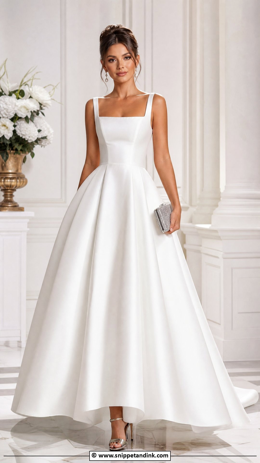 White Ball Gown - Snippet and Ink - 35 Ball Gown Ideas