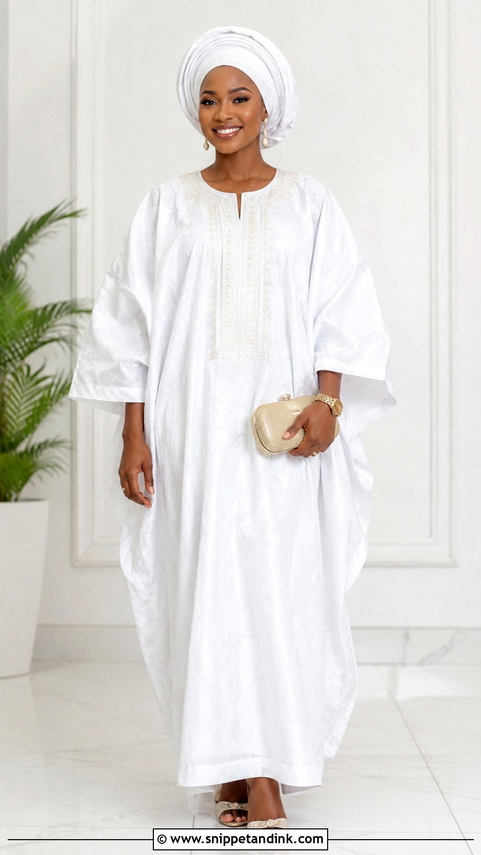 White Boubou Court Wedding Outfit - Snippet and Ink - 25 Court Wedding Outfit the Bride Nigeria Ideas
