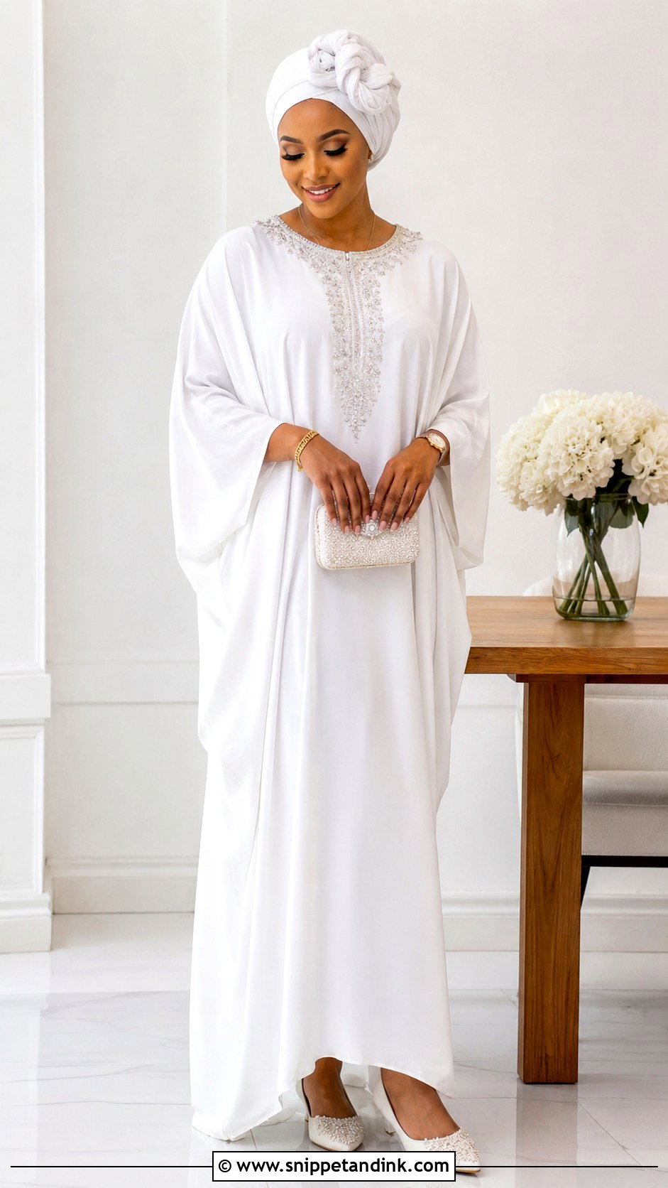 White Kaftan Court Wedding Outfit - Snippet and Ink - 25 Court Wedding Outfit the Bride Nigeria Ideas
