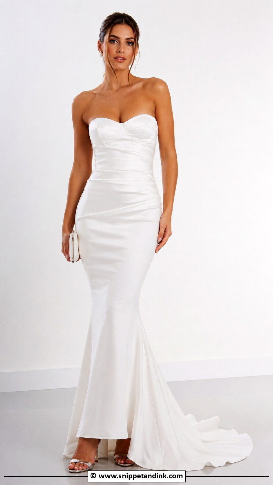 White Mermaid Dress - Snippet and Ink - 30 Mermaid Dresses