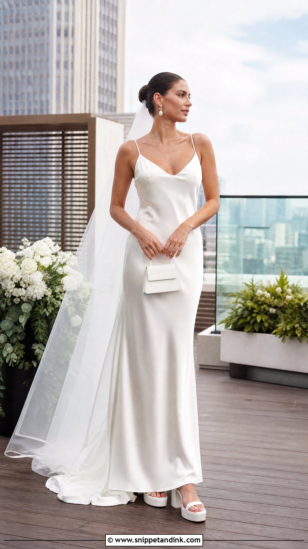 White Platform Wedding Sandals - Snippet and Ink - 20 Wedding Sandals for Bride Heels Ideas