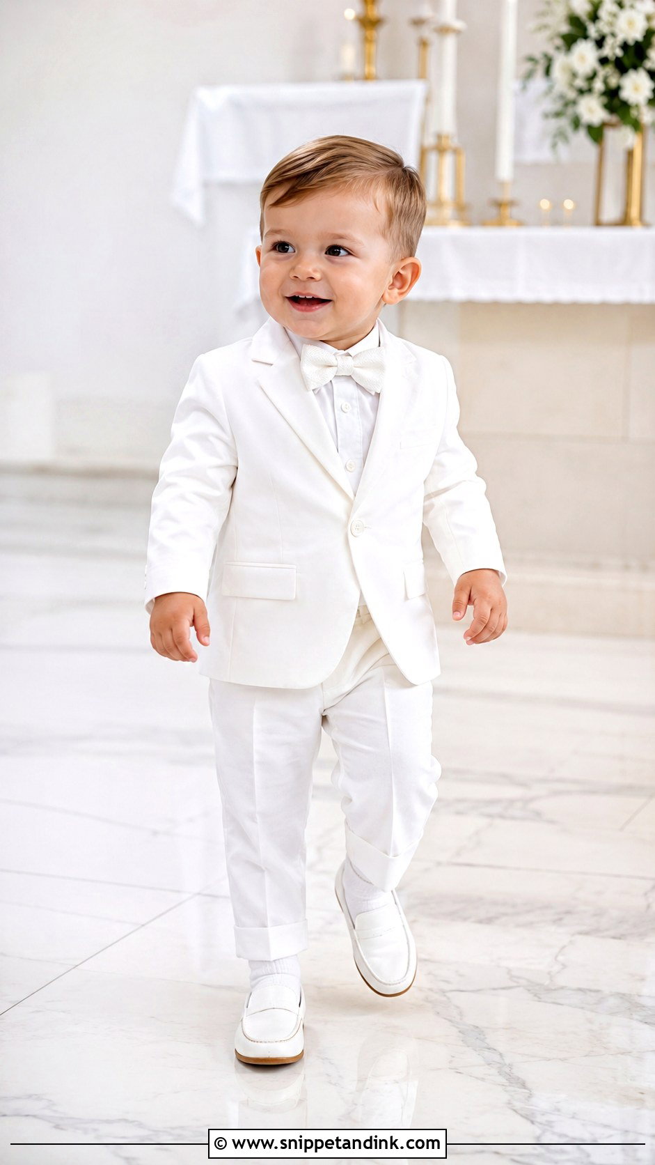 White Toddler Boy Baptism Suit - Snippet and Ink - 25 Boy Baptism Outfit Ideas