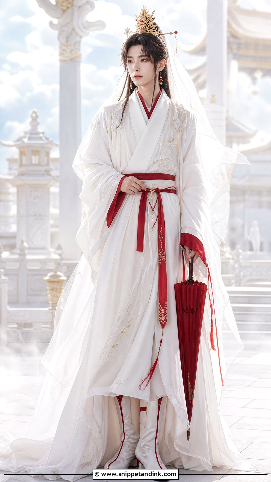 White Xie Lian Wedding Dress - Snippet and Ink - 20 Xie Lian Wedding Dress Ideas