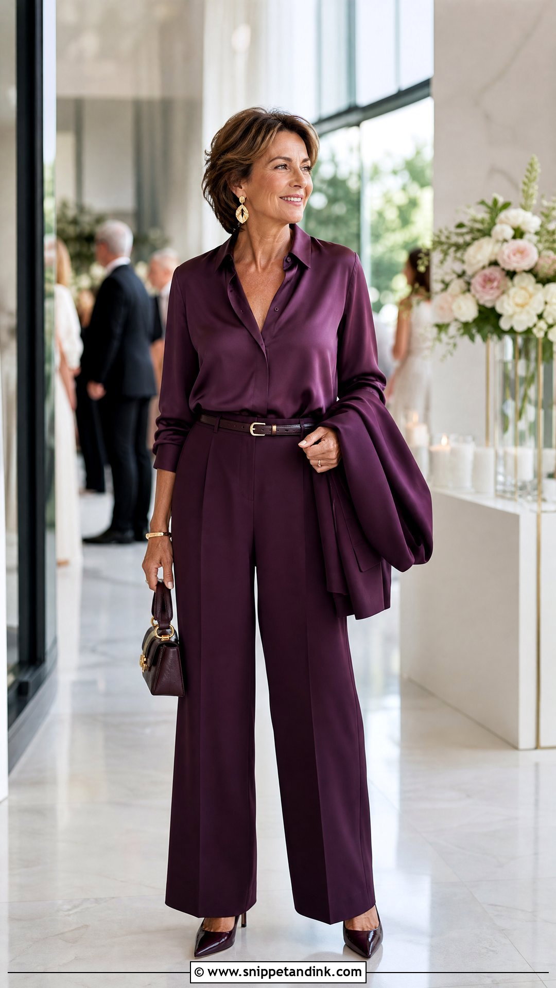Wide Leg Pants Wedding Guest Outfit - Snippet and Ink - 20 Wedding Ready Ideas