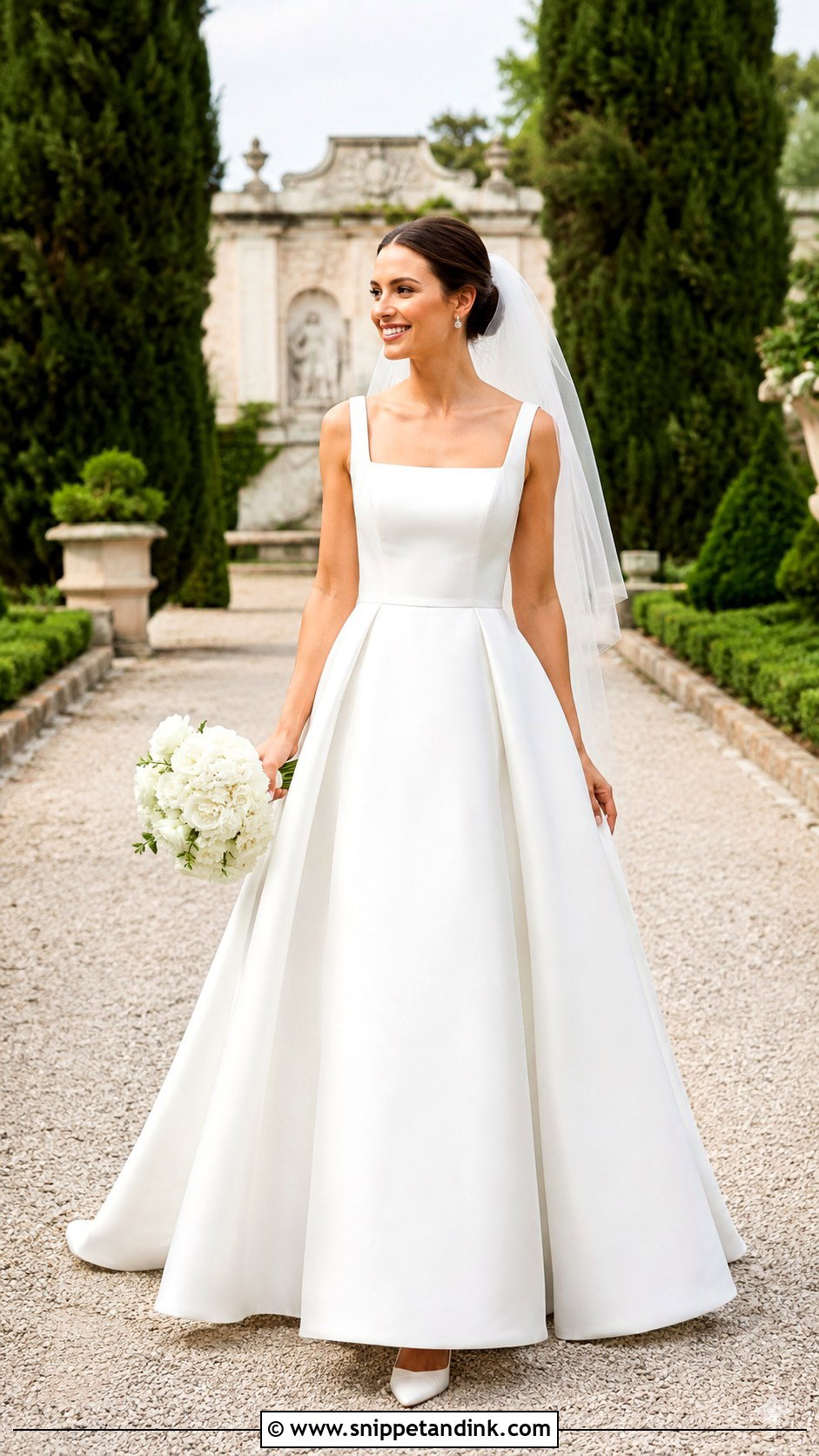 Wide Strap Wedding Dress - Snippet and Ink - 25 Wedding Dress with Straps Ideas
