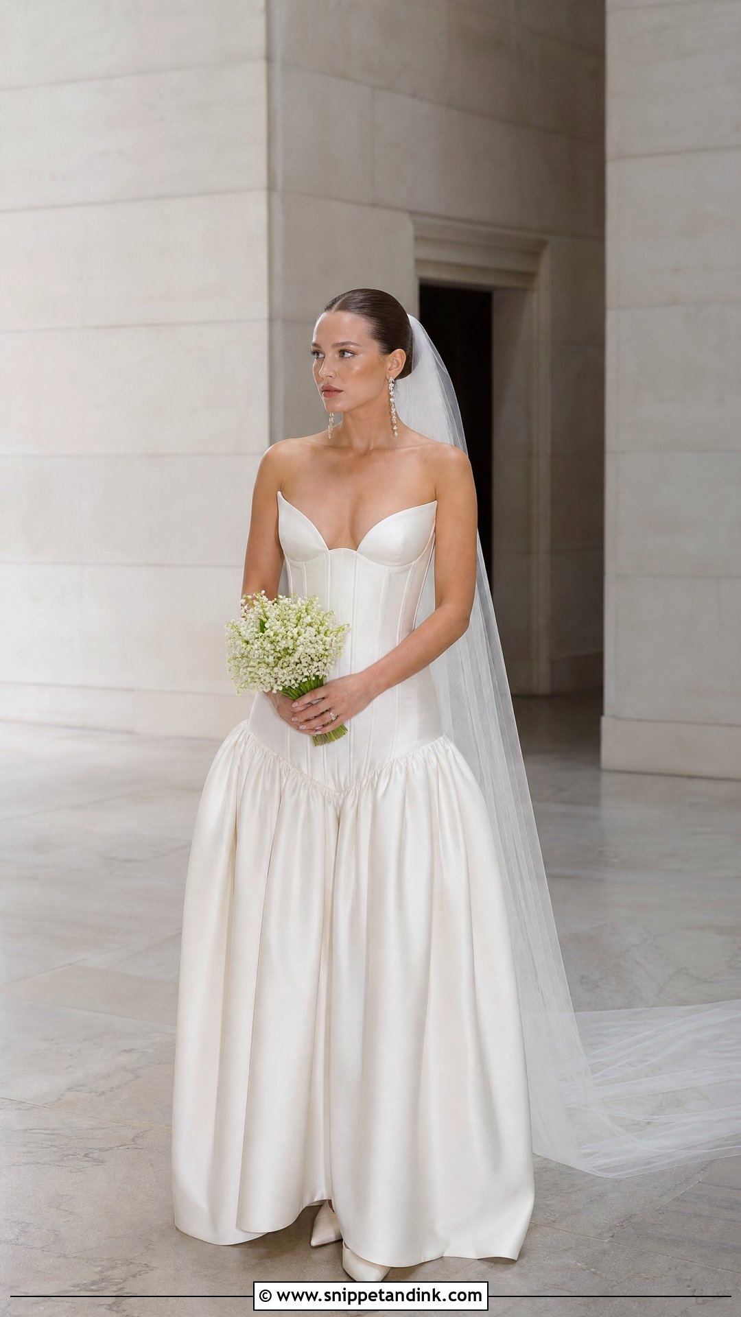 Wiederhoeft Drop Waist Wedding Dress - Snippet and Ink - 20 Wiederhoeft Bridal Ideas