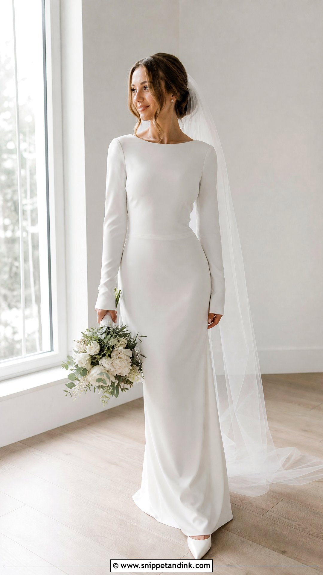 Window Wedding Dress Pose - Snippet and Ink - 20 Wedding Dress Poses Ideas