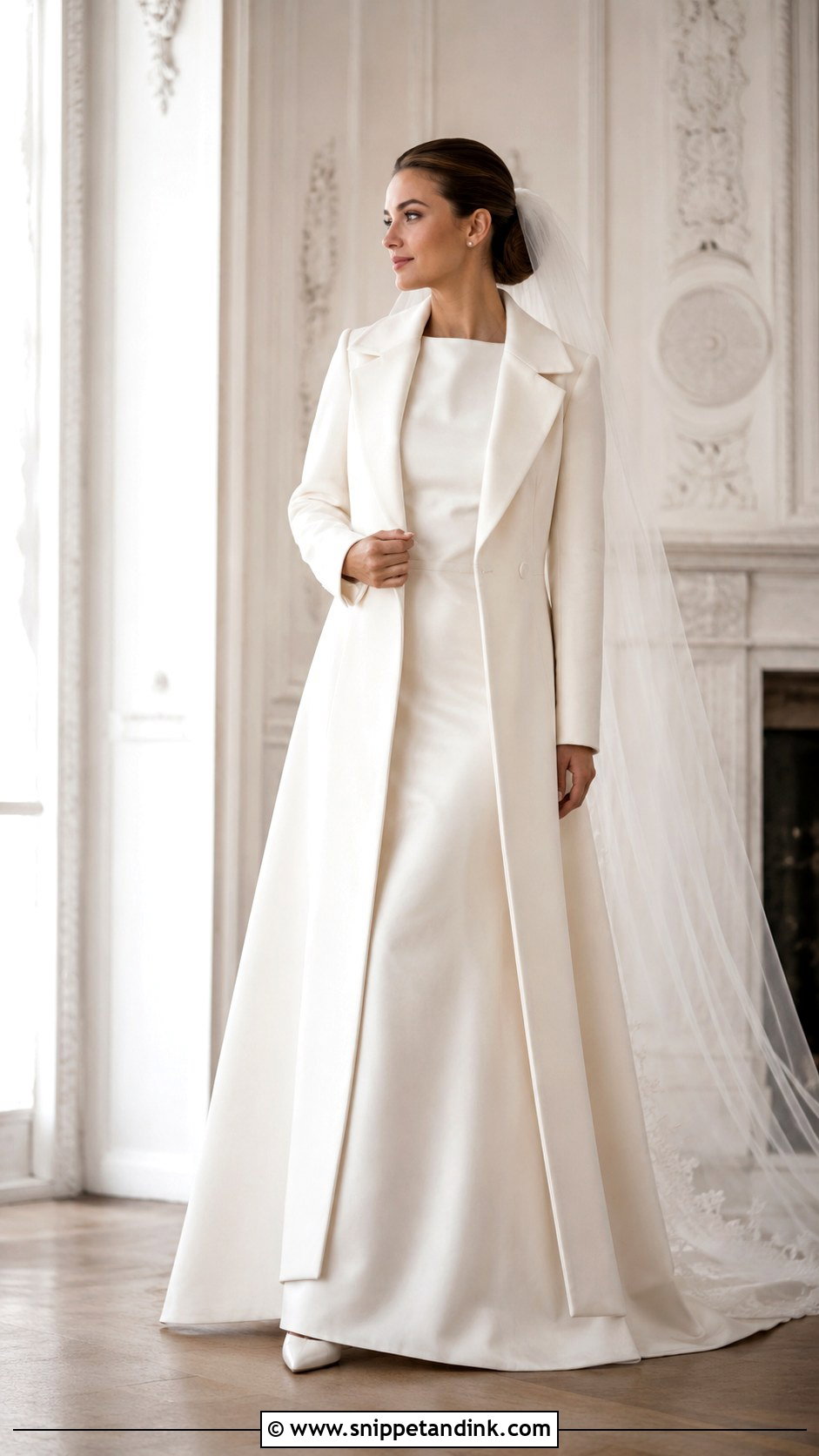 Winter Bridal Wedding Outfit - Snippet and Ink - 30 Bridal Wedding Outfits