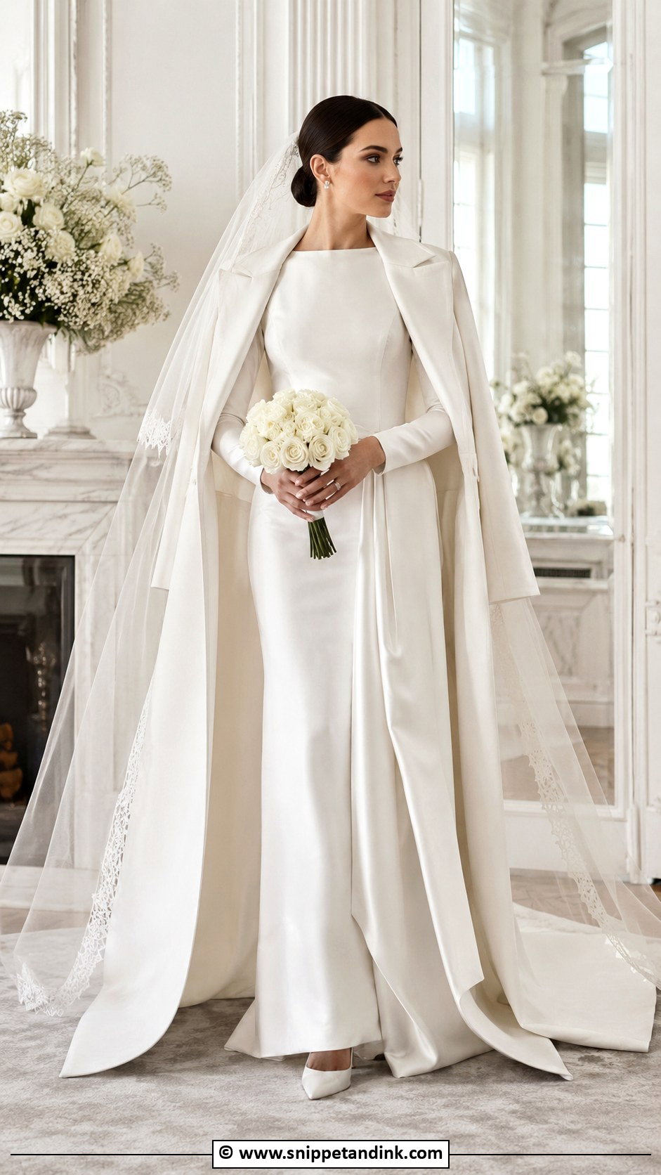 Winter Bride Dress - Snippet and Ink - 30 Brides Dresses