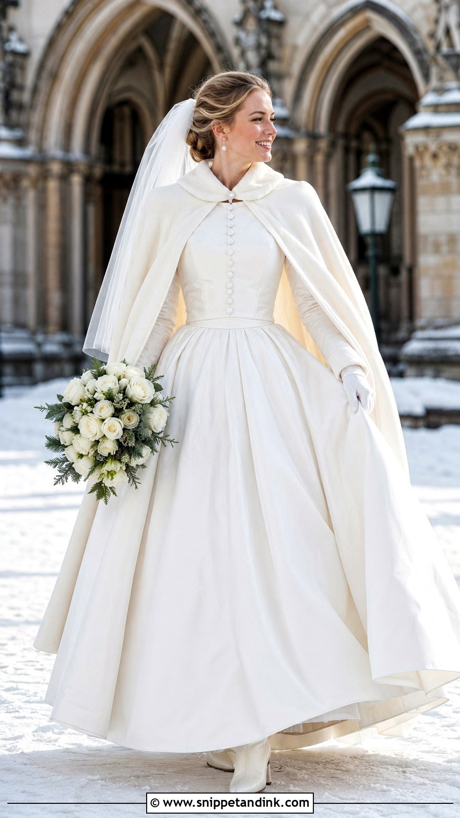 Winter German Wedding Dress - Snippet and Ink - 20 German Wedding Dress Ideas