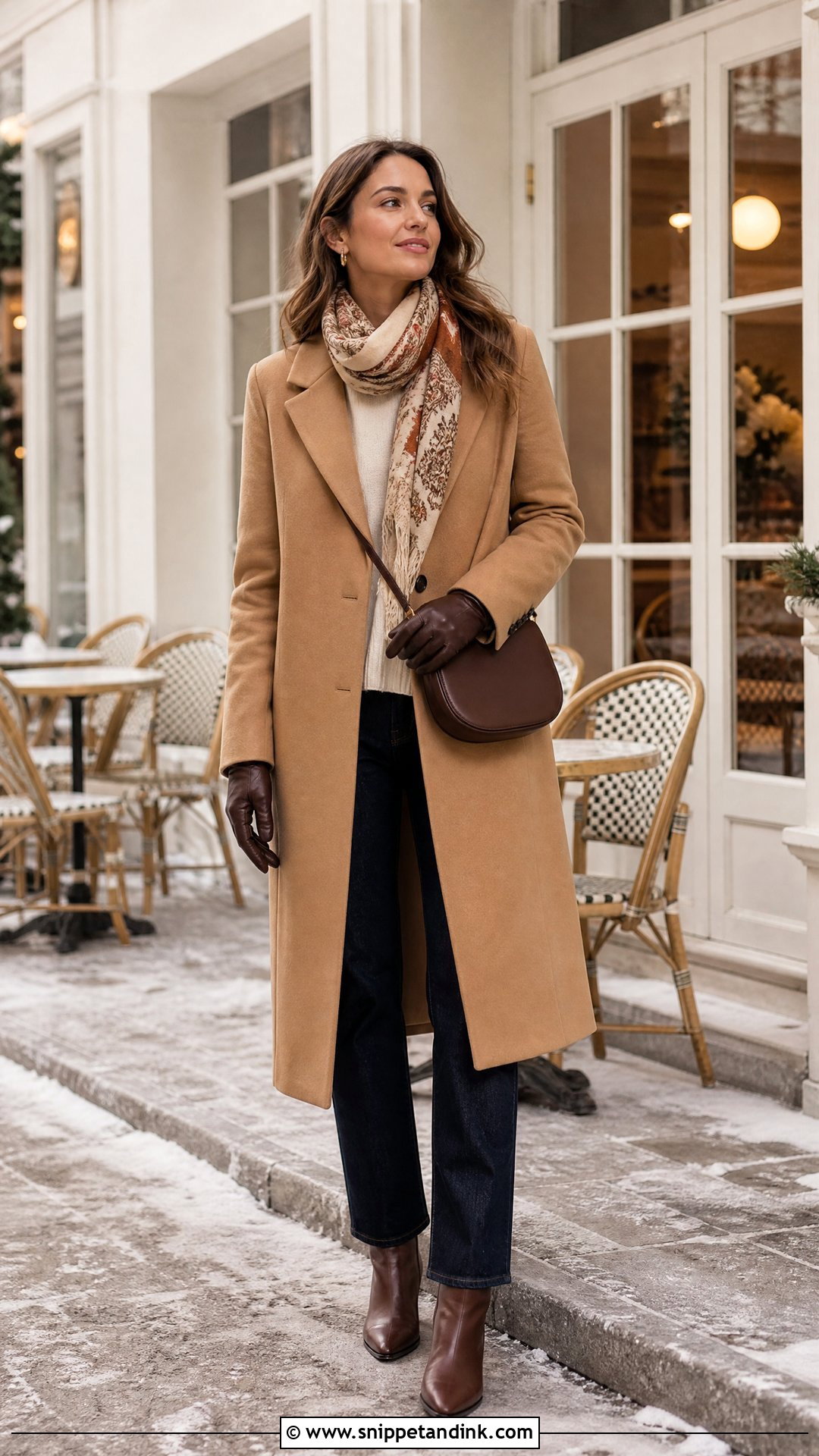 Winter Honeymoon Wool Coat Outfit - Snippet and Ink - 20 Winter Honeymoon Outfits