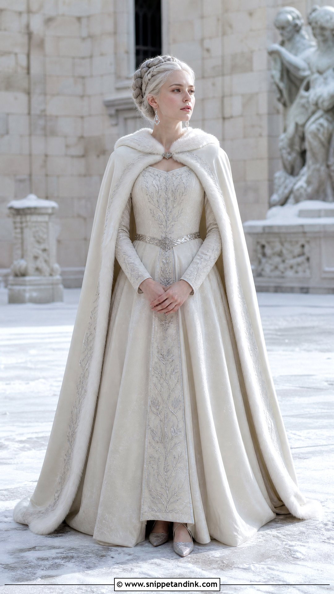 Winter Rhaenyra Wedding Dress - Snippet and Ink - 20 Rhaenyra Wedding Dress Ideas