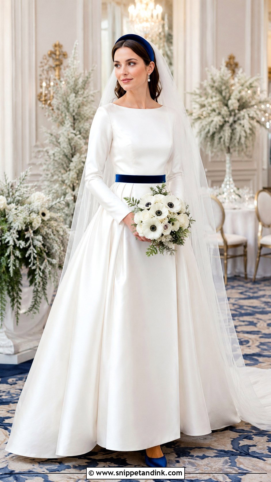 Winter Velvet Blair Wedding Dress - Snippet and Ink - 20 Blair Wedding Dress Ideas