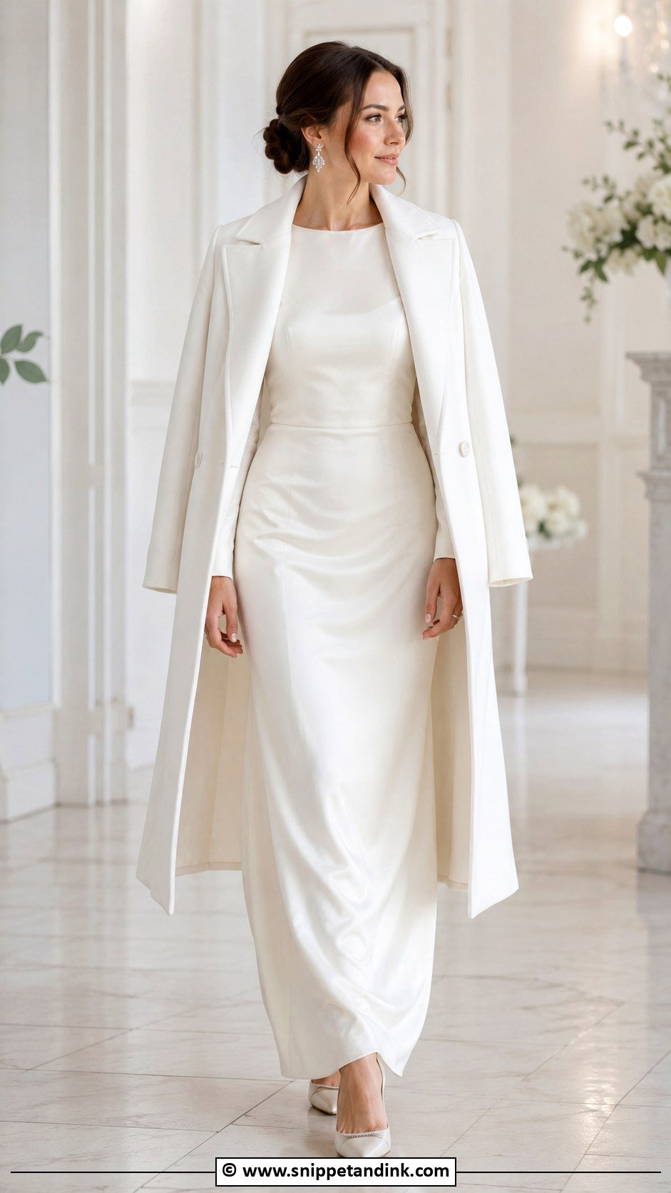 Winter Vow Renewal Dress - Snippet and Ink - 30 Vow Renewal Dress Ideas