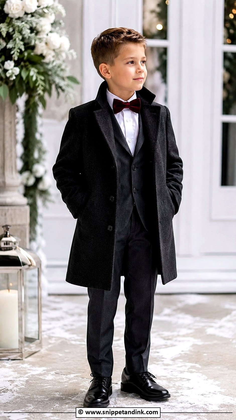Winter Wedding Boys Outfit - Snippet and Ink - 30 Boys Wedding Outfit Ideas